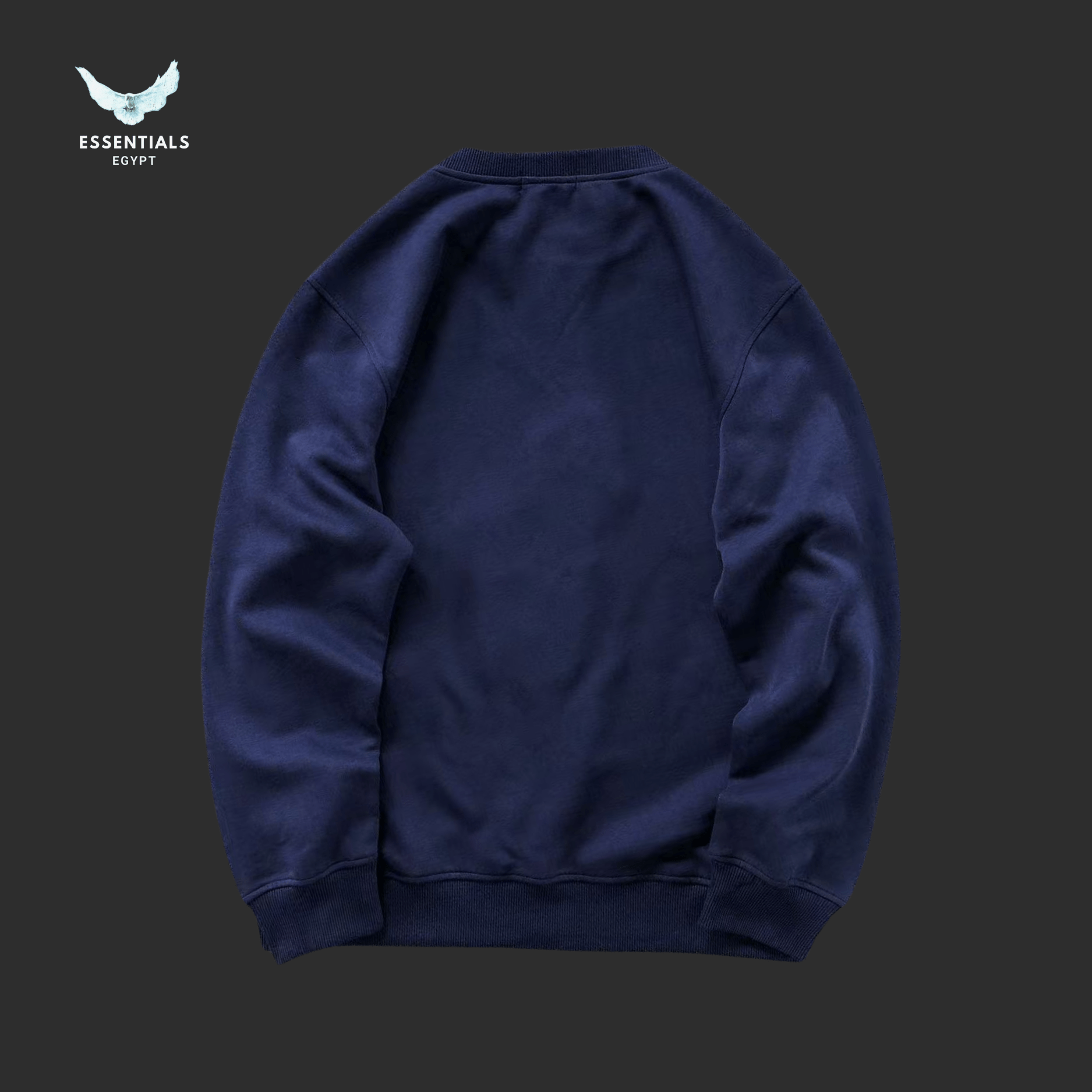 Ralph Lauren Big Pony Sweatshirt – White & Navy - ESSENTIALS EGYPT