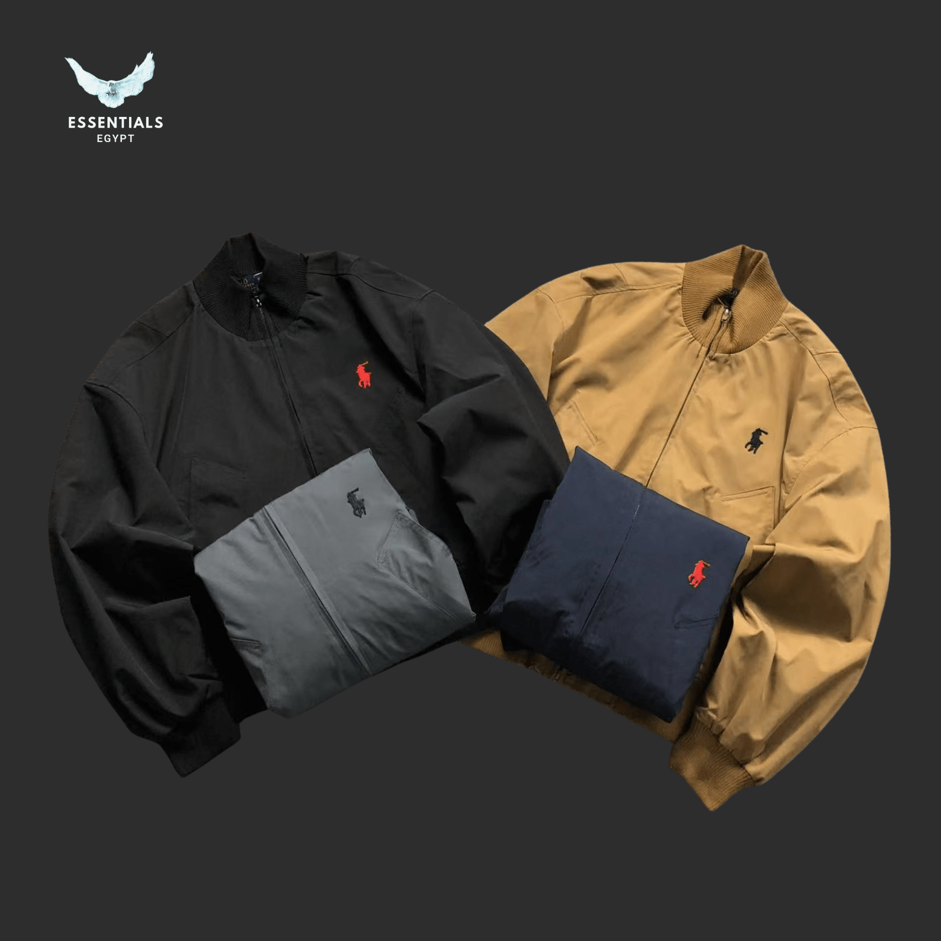 Ralph Lauren Jacket – Color Block Windbreaker - ESSENTIALS EGYPT