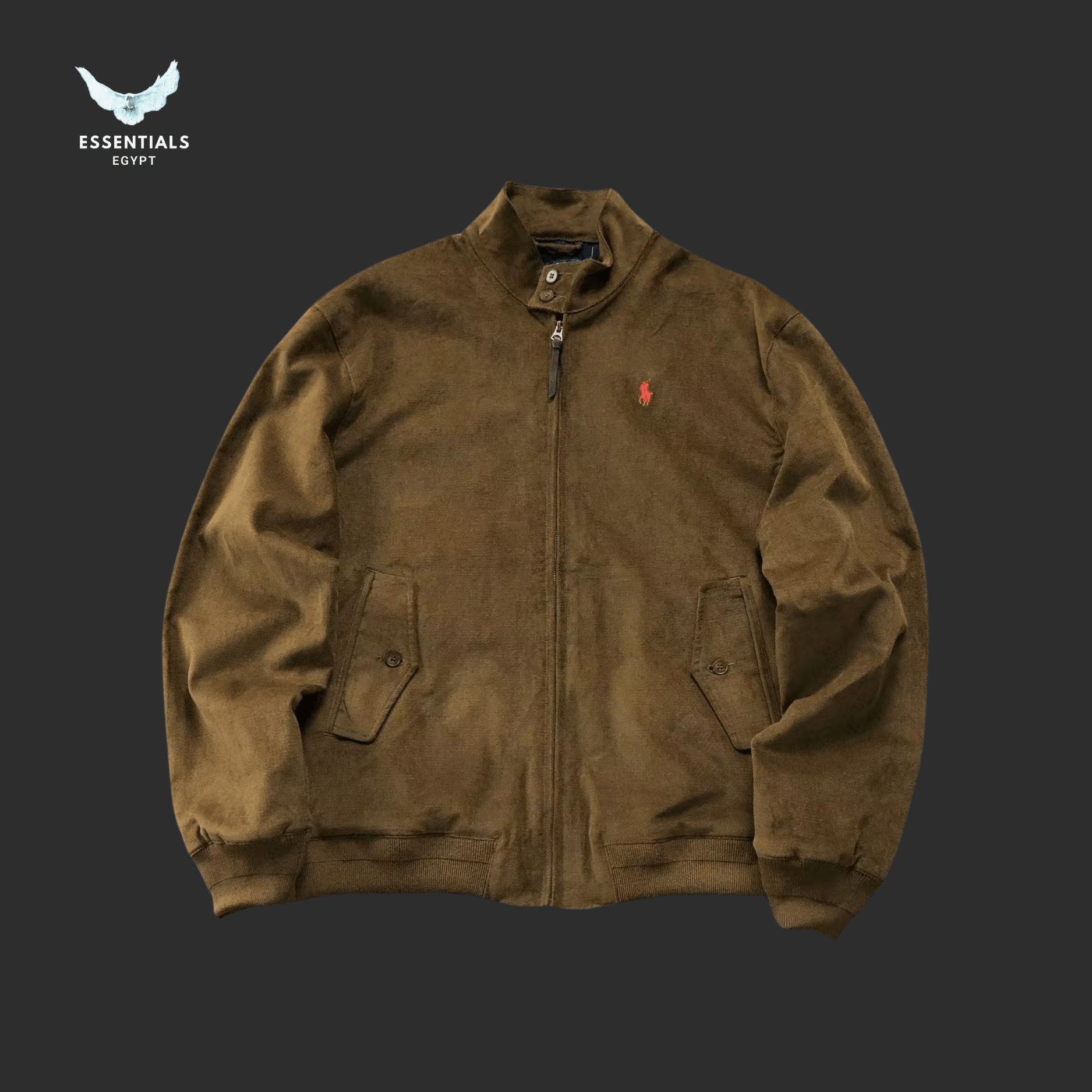 Ralph Lauren Jacket – Suede Look Utility - ESSENTIALS EGYPT