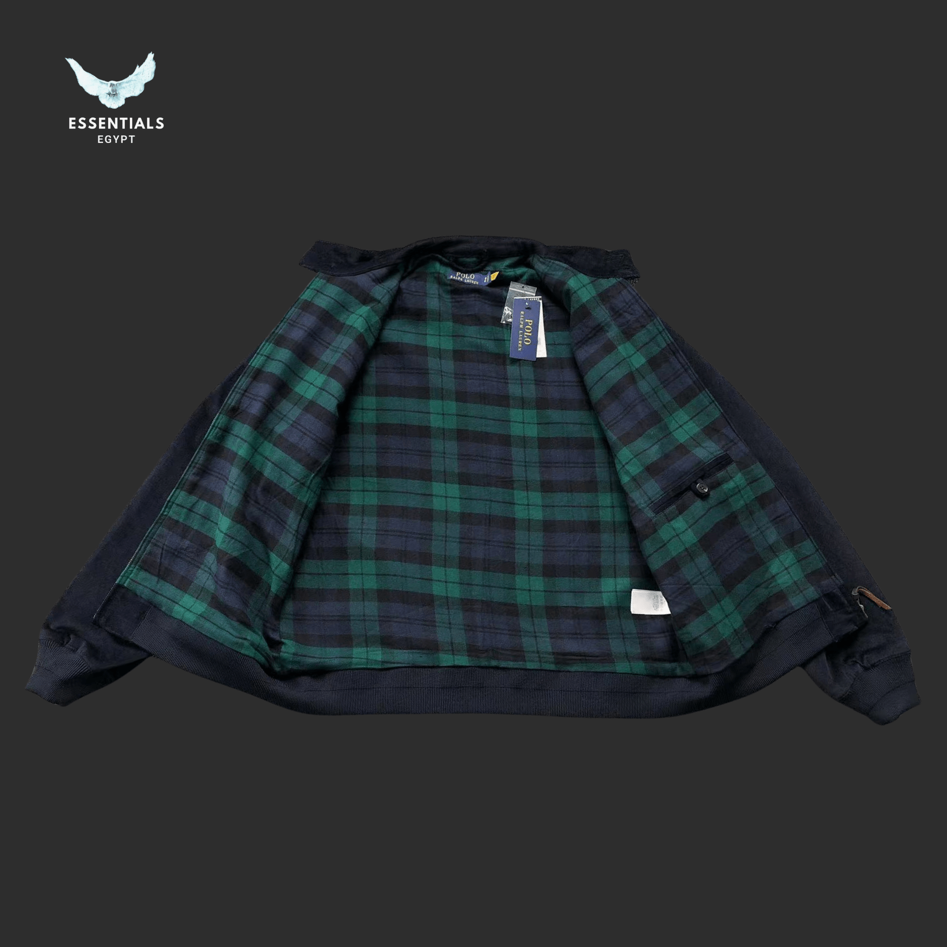 Ralph Lauren Jacket – Suede Look Utility - ESSENTIALS EGYPT