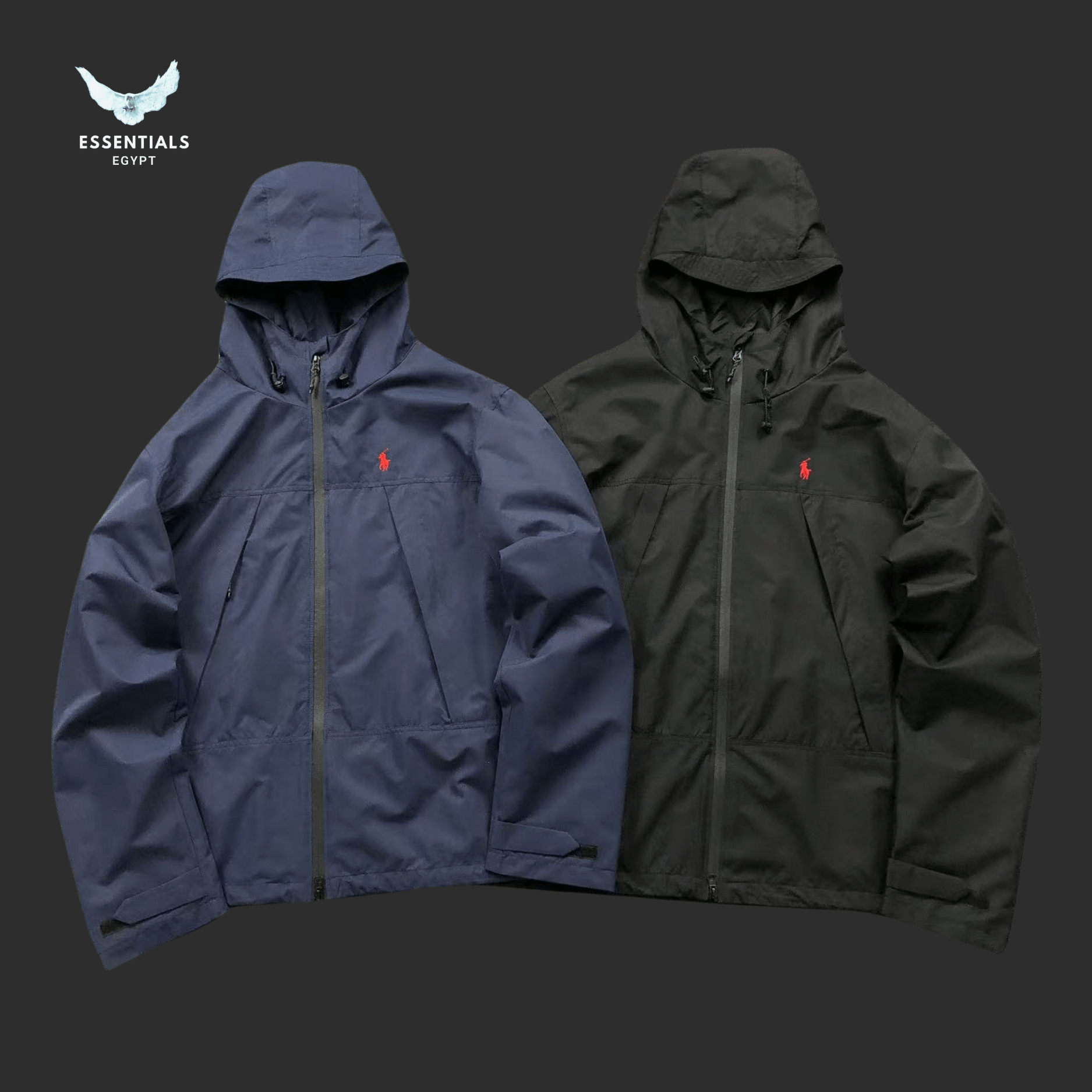 Ralph Lauren Jacket – Hooded Windbreaker - ESSENTIALS EGYPT