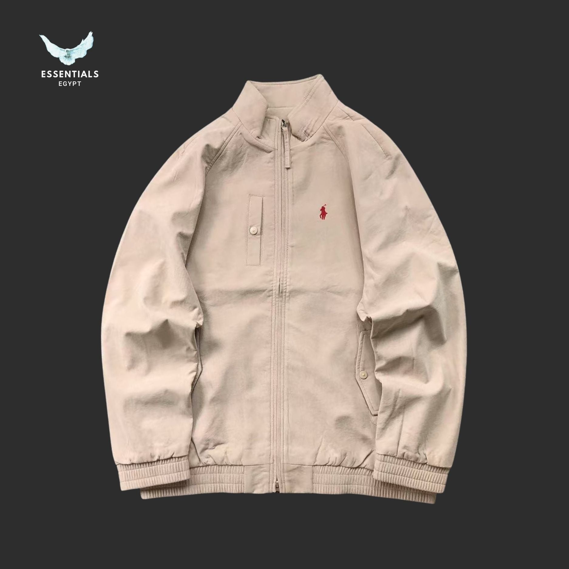 Ralph Lauren Cotton Jacket – Classic Logo - ESSENTIALS EGYPT