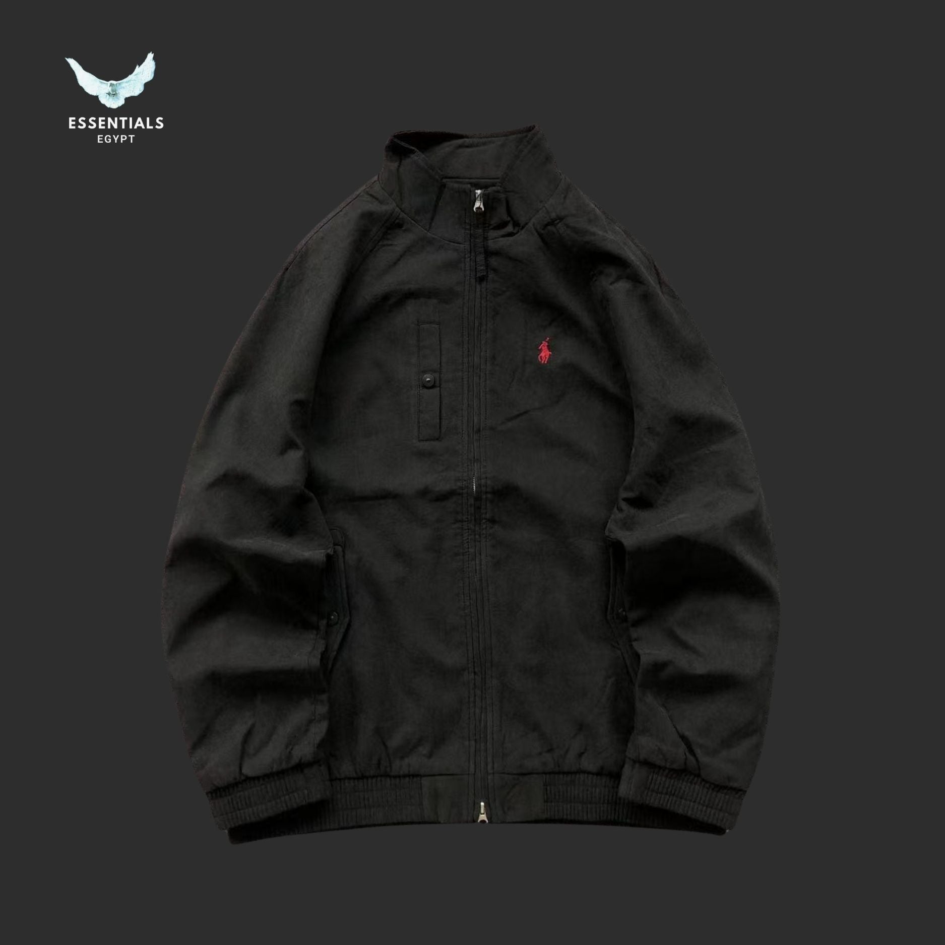 Ralph Lauren Cotton Jacket – Classic Logo - ESSENTIALS EGYPT