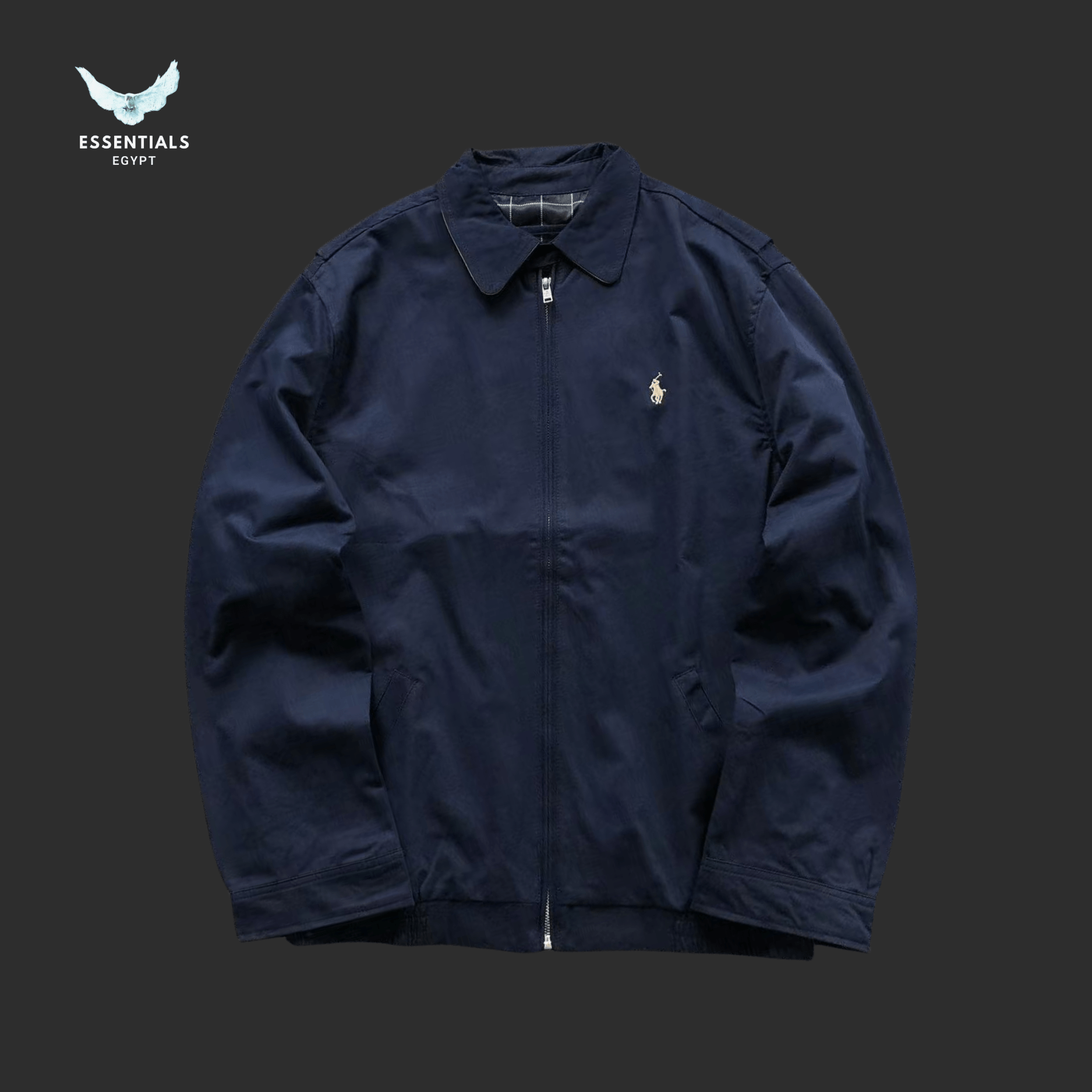 Ralph Lauren Harrington Jacket – All Black - ESSENTIALS EGYPT