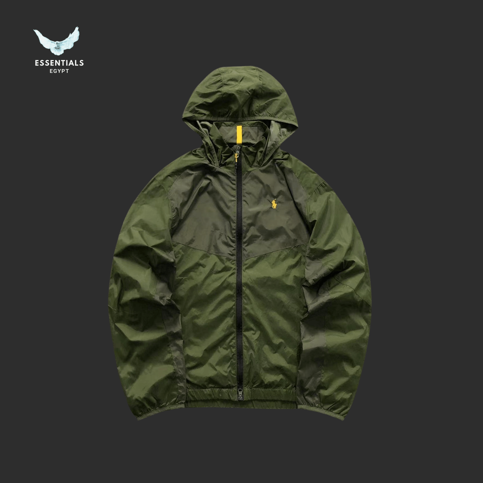 Ralph Lauren Jacket – Green Camo Hooded - ESSENTIALS EGYPT