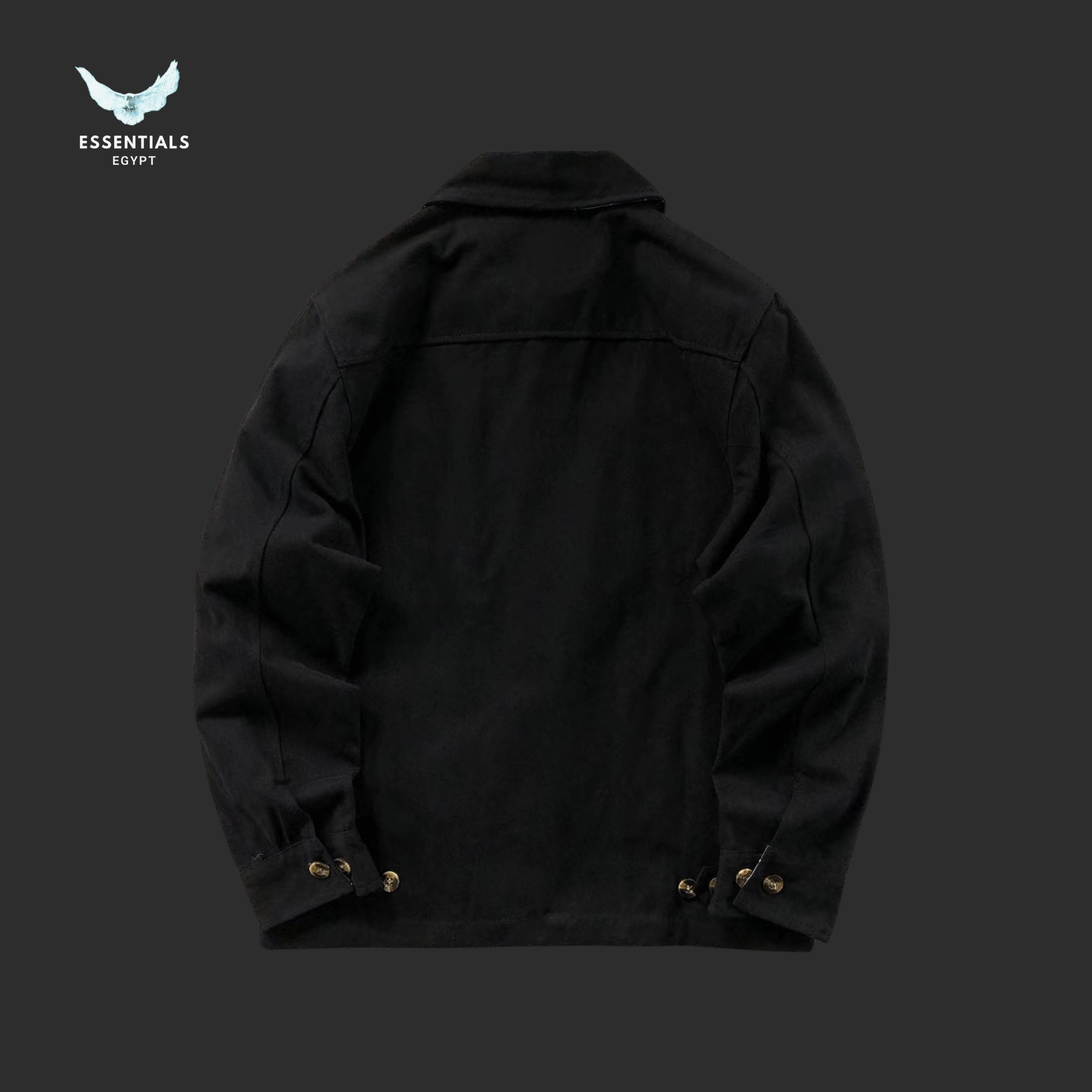 Ralph Lauren Jacket – Corduroy Collar Navy & Beige - ESSENTIALS EGYPT