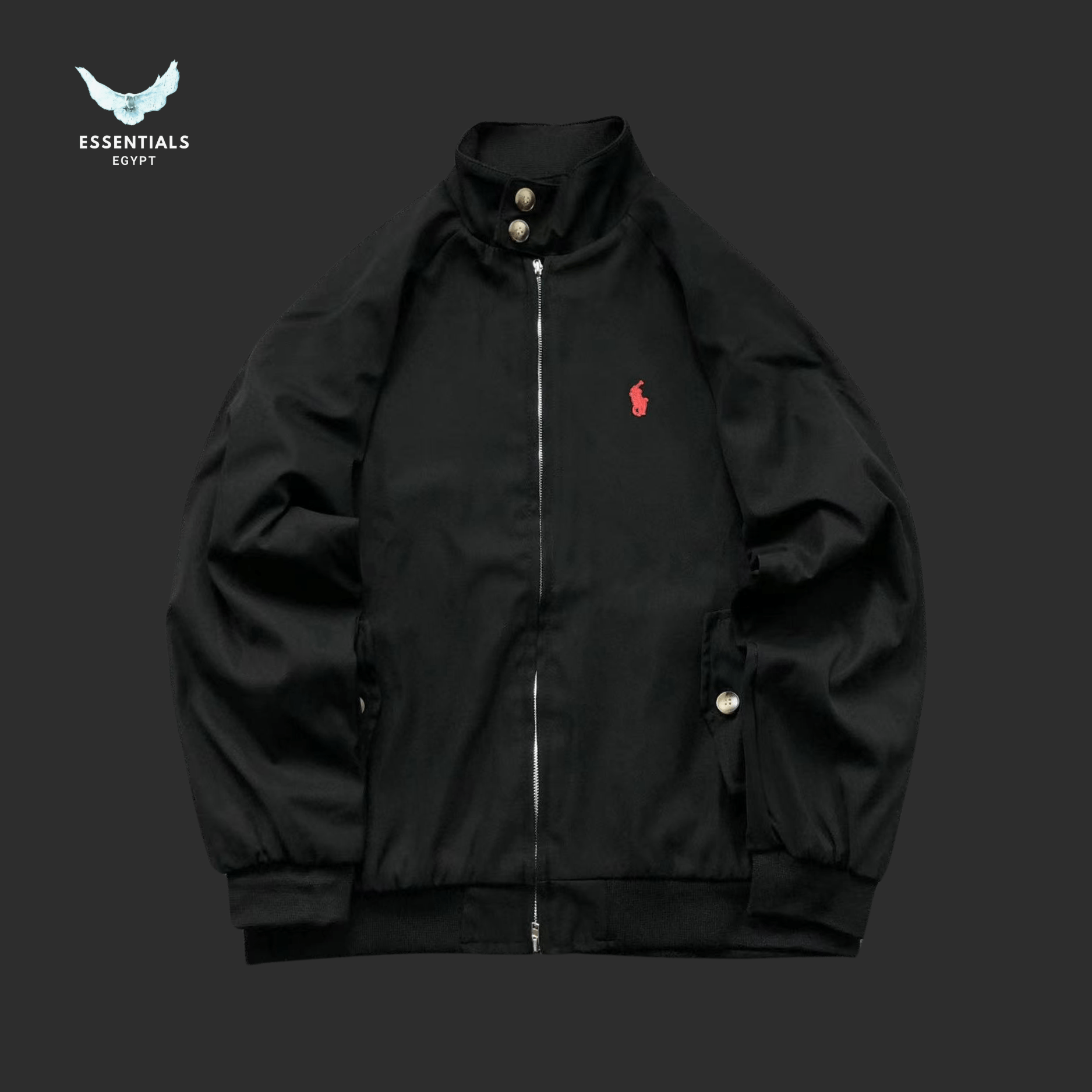 Ralph Lauren Jacket – Track Style Full Zip - ESSENTIALS EGYPT