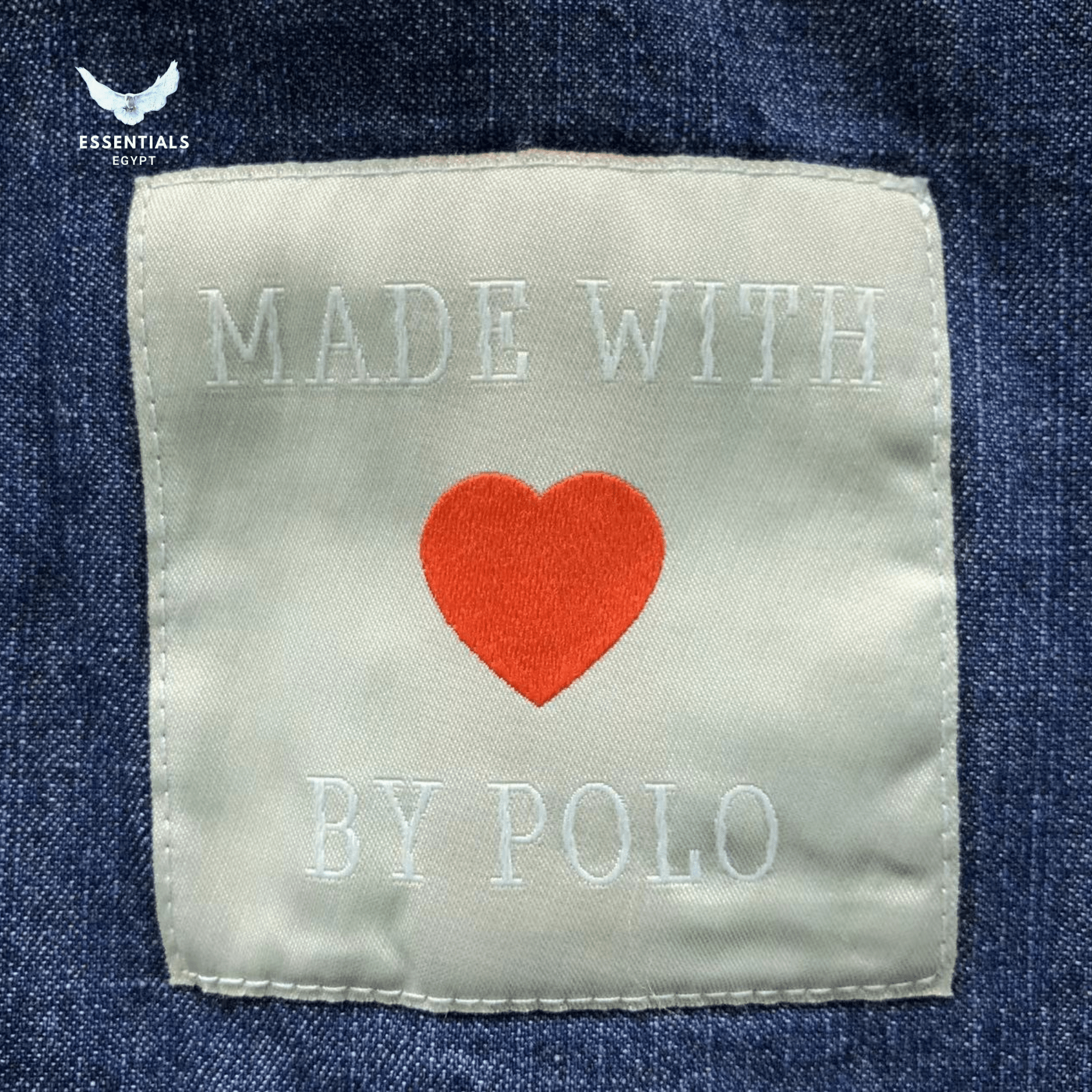 Ralph Lauren Jacket – Indigo Patchwork Denim - ESSENTIALS EGYPT