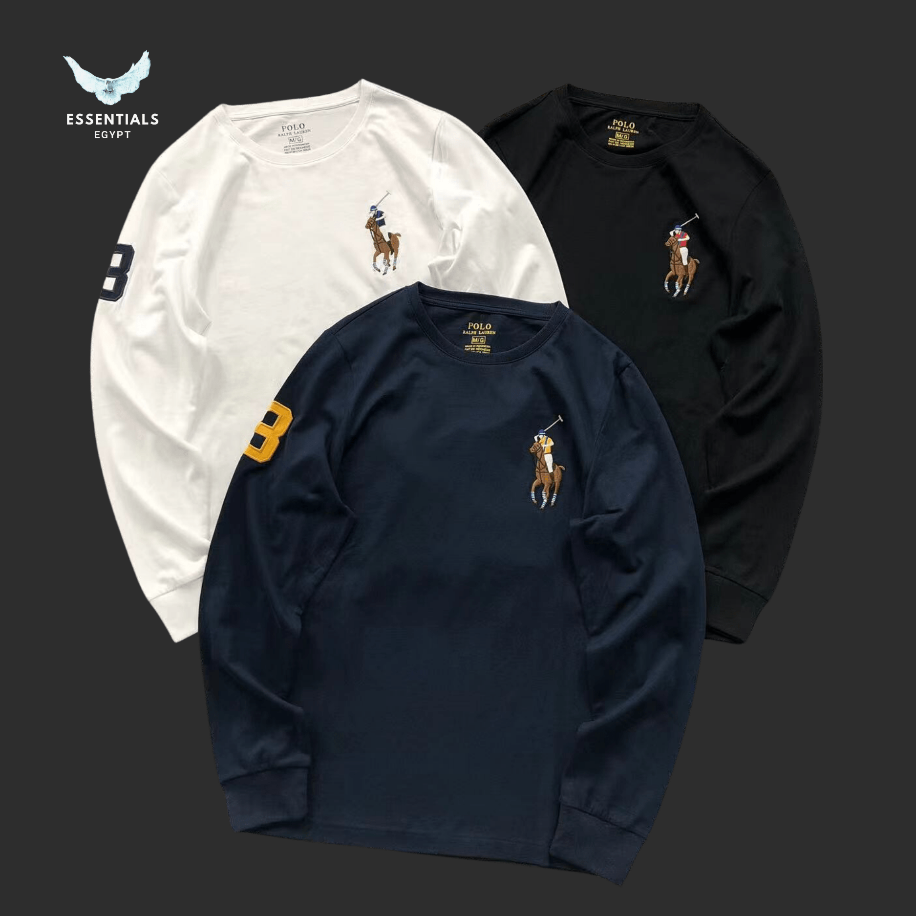 Ralph Lauren Long Sleeve – Polo 8 Edition - ESSENTIALS EGYPT