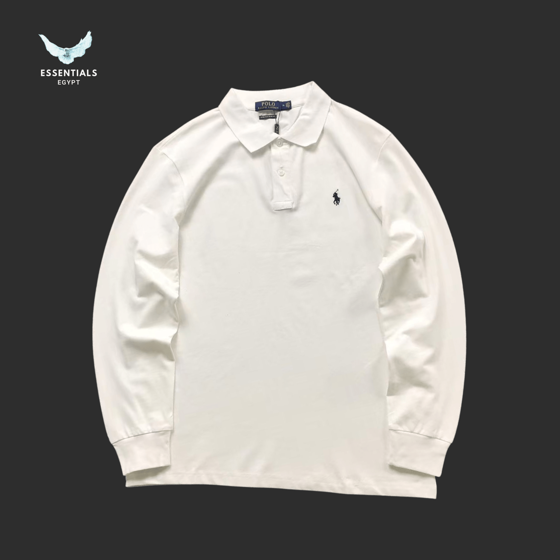 Ralph Lauren Long - Sleeve Polo Shirt – Classic Fit - ESSENTIALS EGYPT