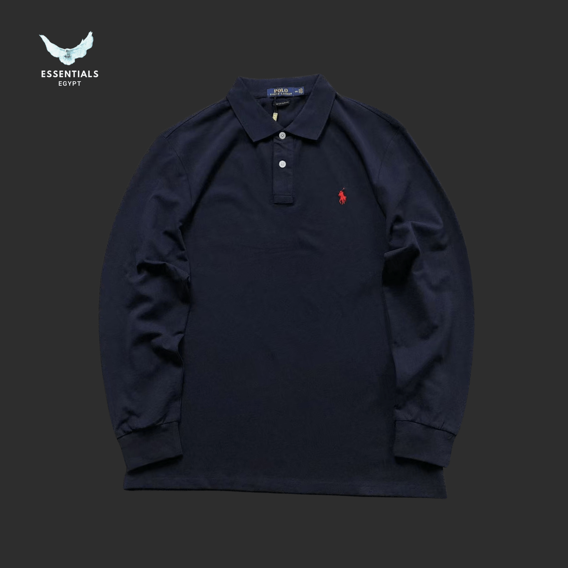 Ralph Lauren Long - Sleeve Polo Shirt – Classic Fit - ESSENTIALS EGYPT