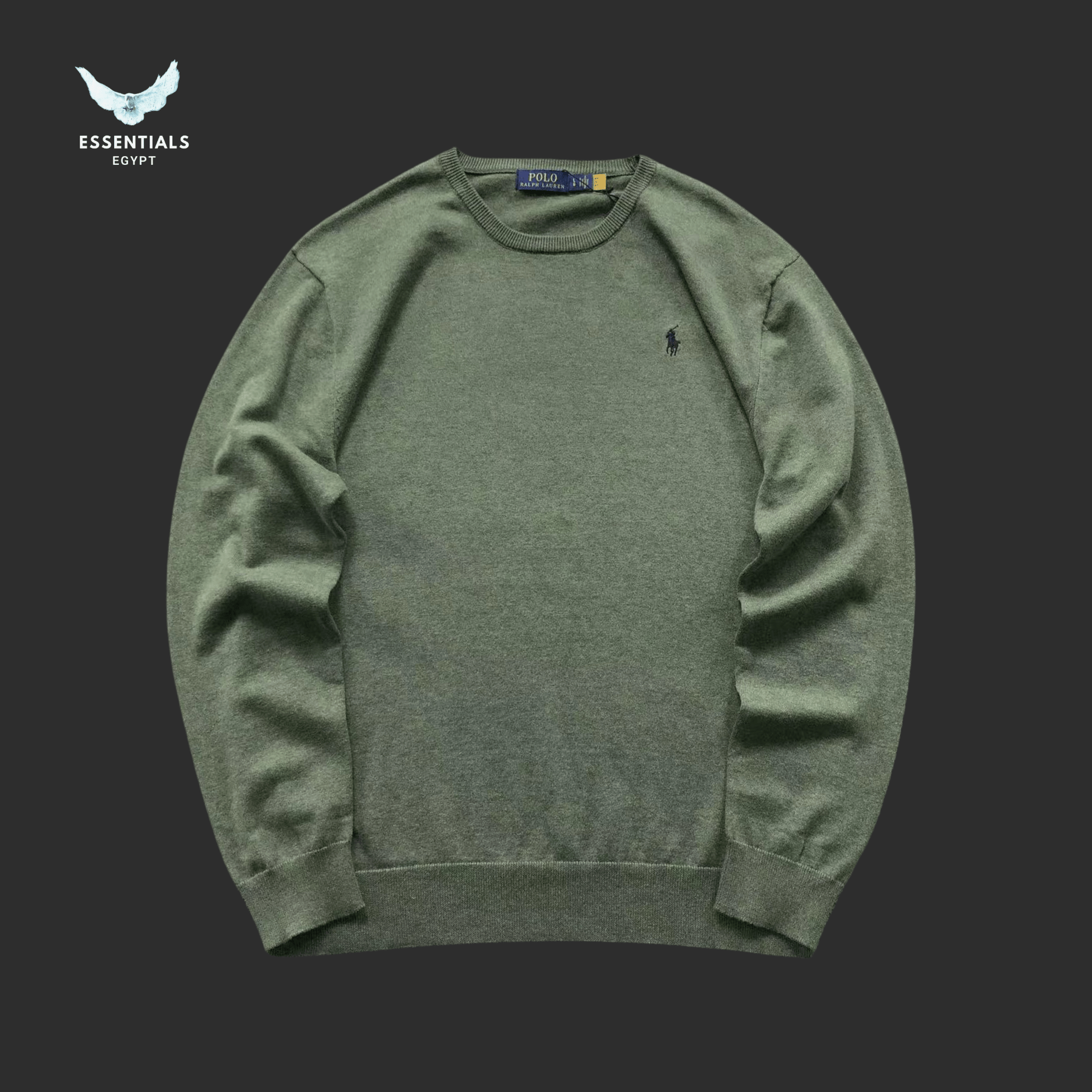 Ralph Lauren Sweatshirt – Heritage Crewneck - ESSENTIALS EGYPT