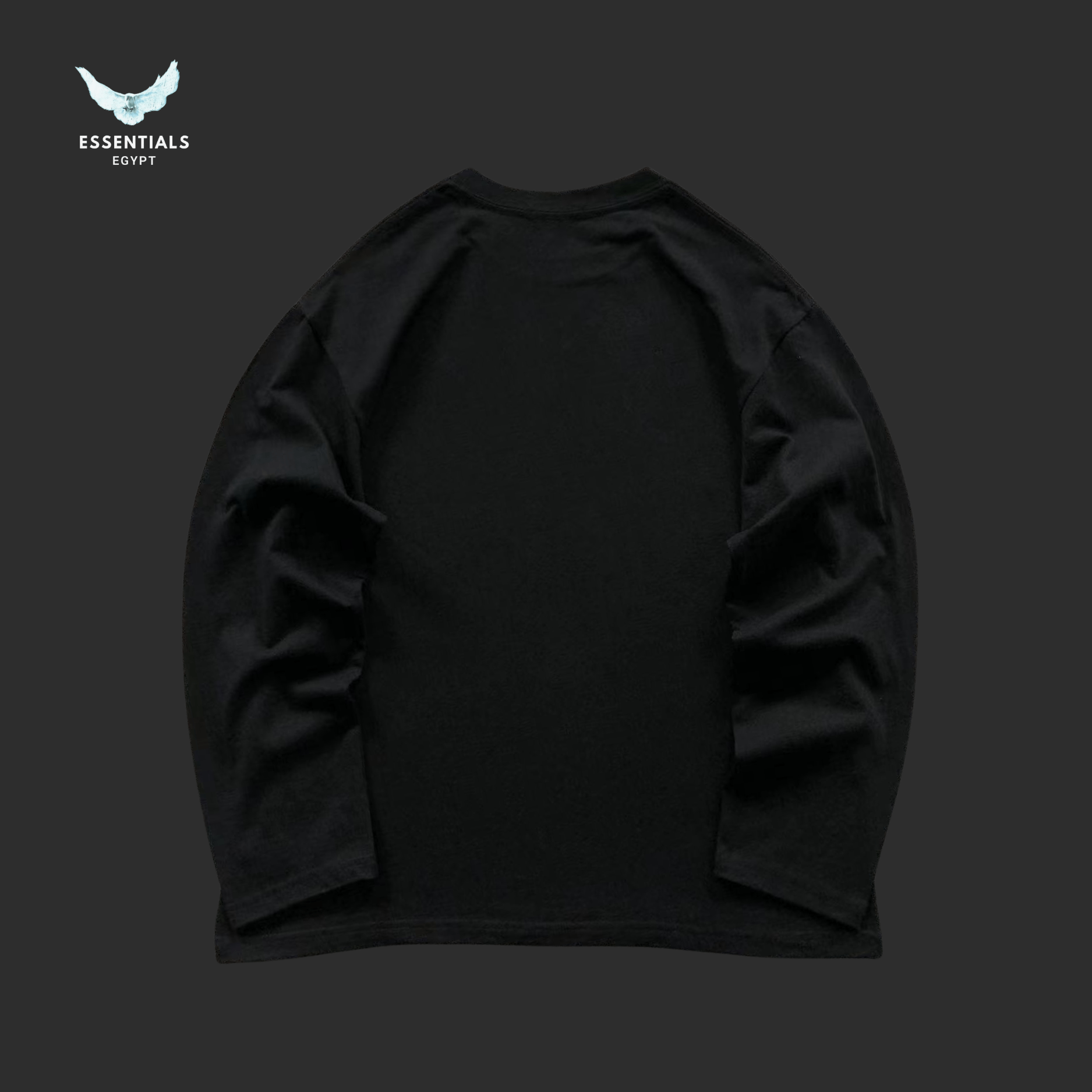 Ralph Lauren Long Sleeve Tee – Classic Black & White - ESSENTIALS EGYPT