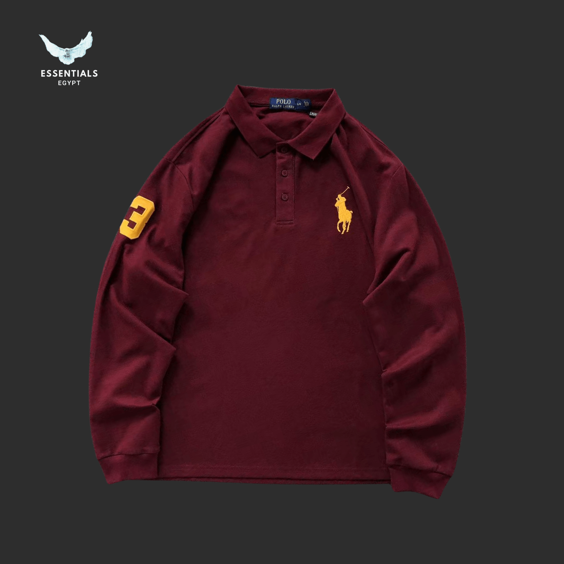 Ralph Lauren Polo Sweatshirt – Multi - Color Logo - ESSENTIALS EGYPT