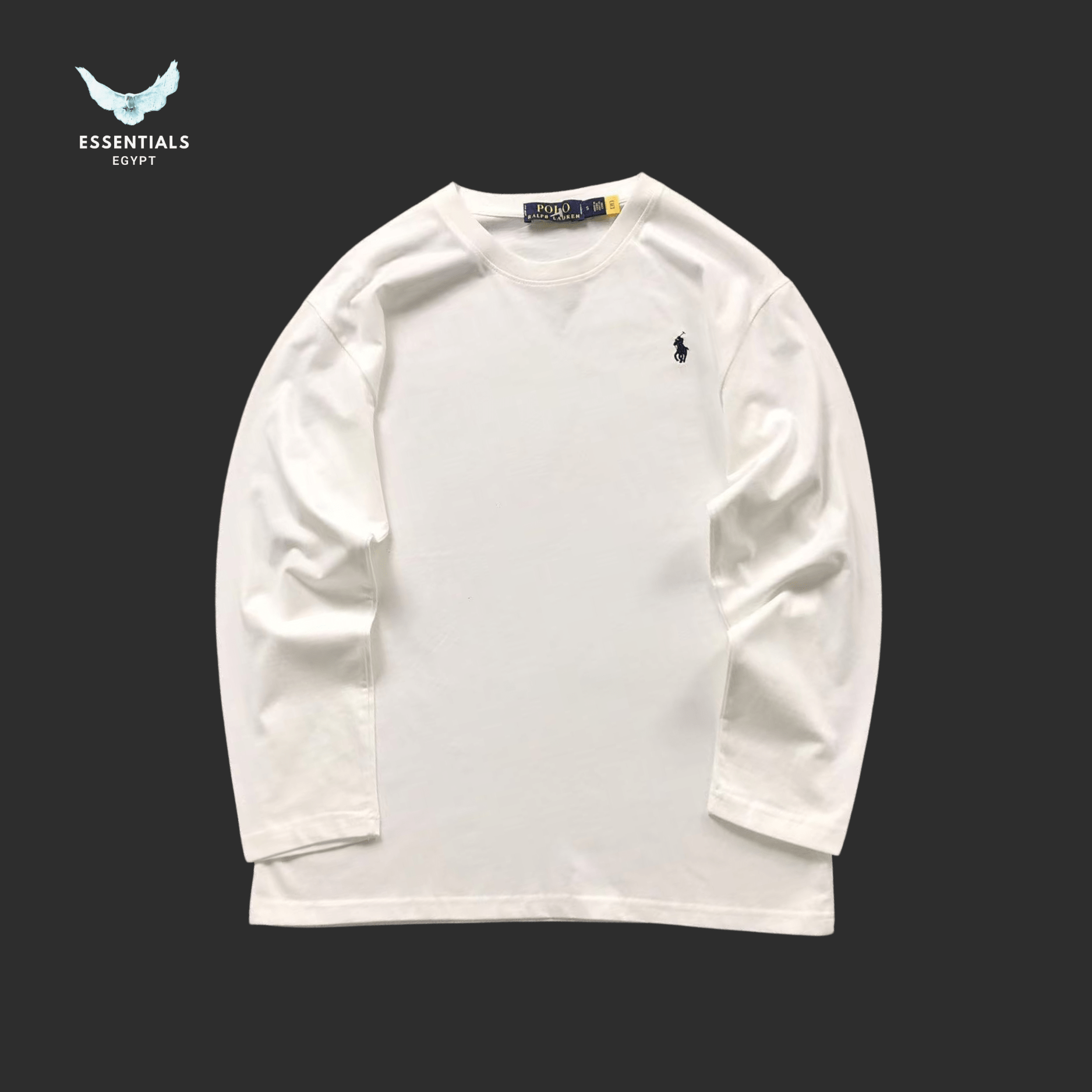 Ralph Lauren Sweatshirt – Classic Crewneck Logo - ESSENTIALS EGYPT