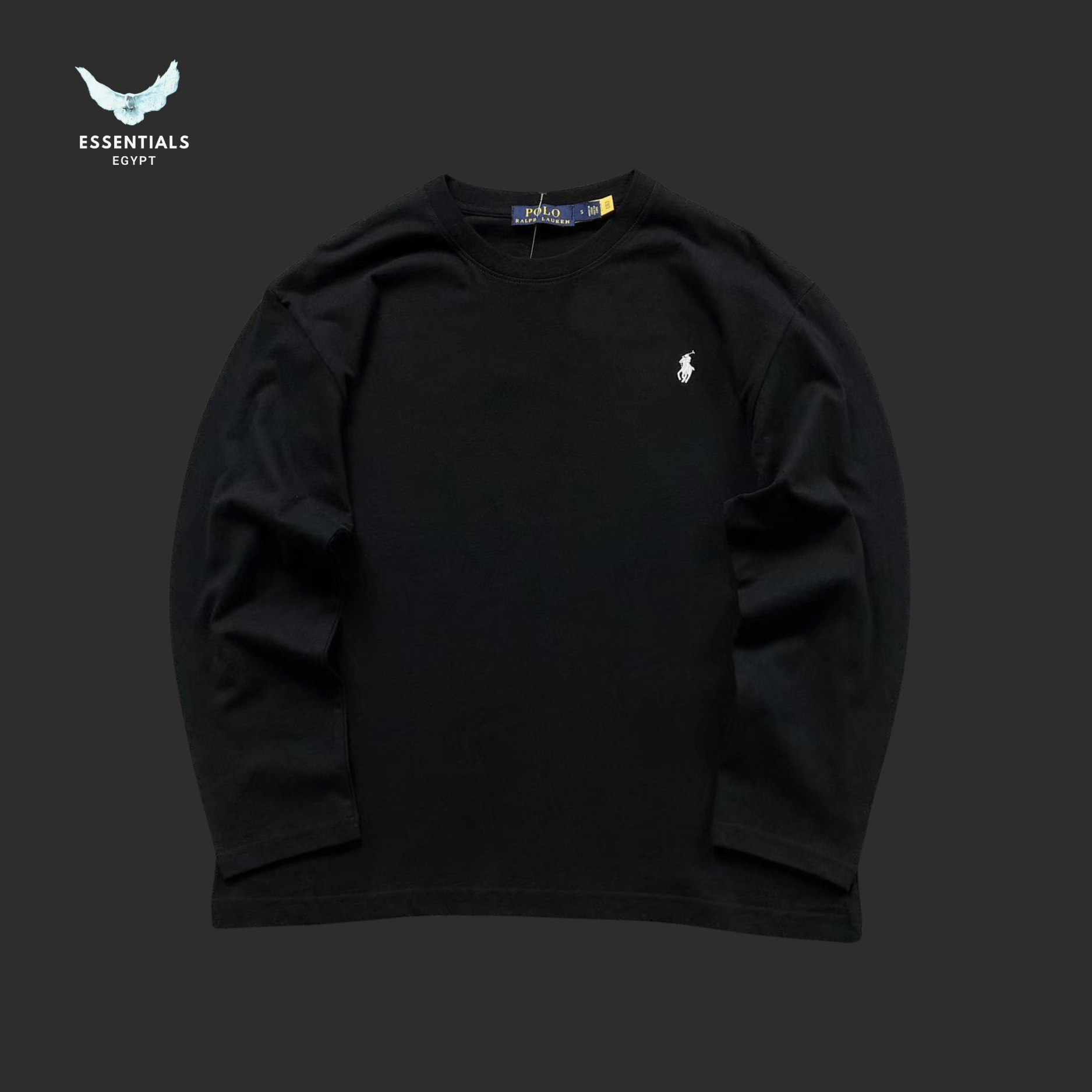 Ralph Lauren Sweatshirt – Classic Crewneck Logo - ESSENTIALS EGYPT