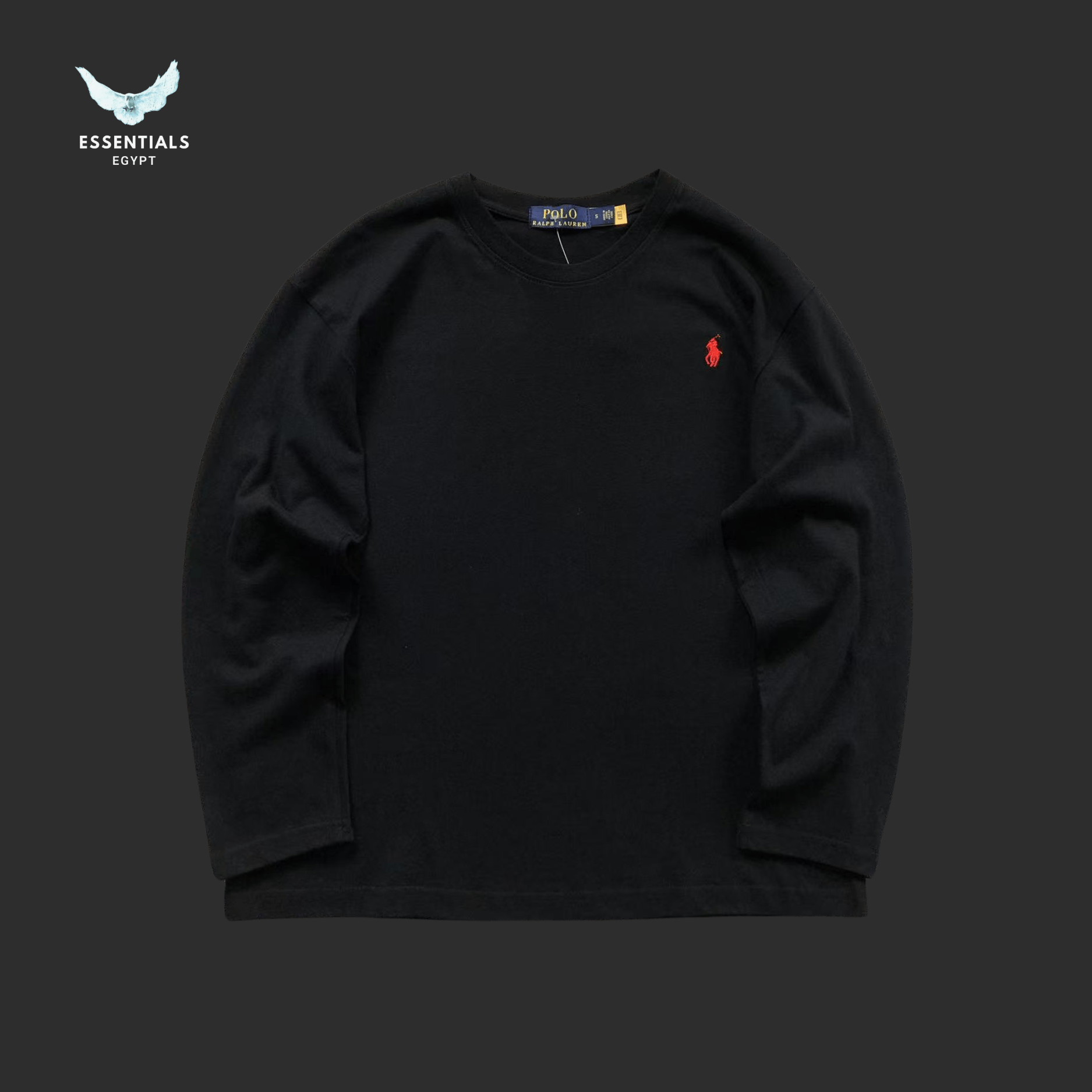 Ralph Lauren Sweatshirt – Classic Crewneck Logo - ESSENTIALS EGYPT