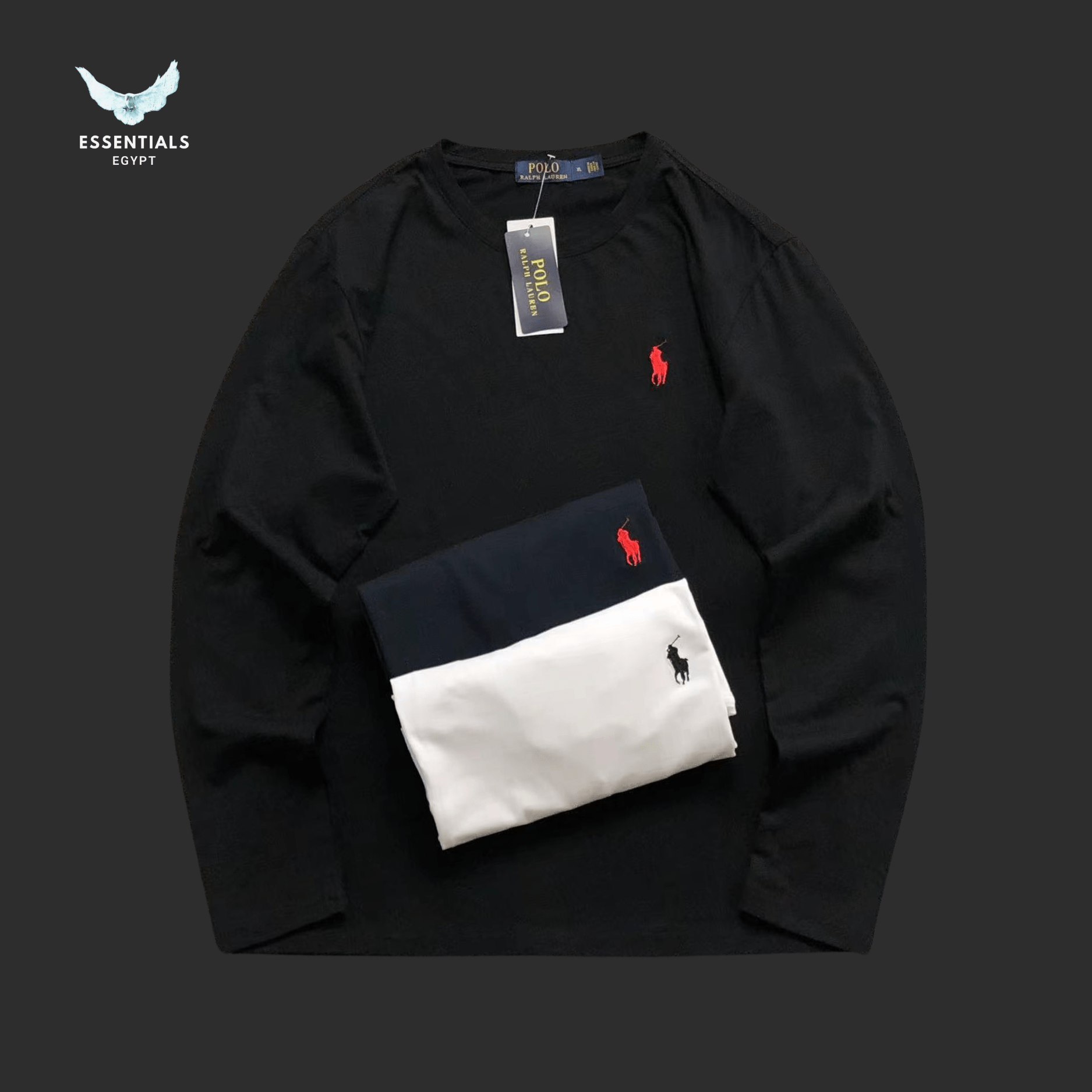 Ralph Lauren Long Sleeve – Colorblock Fold - ESSENTIALS EGYPT