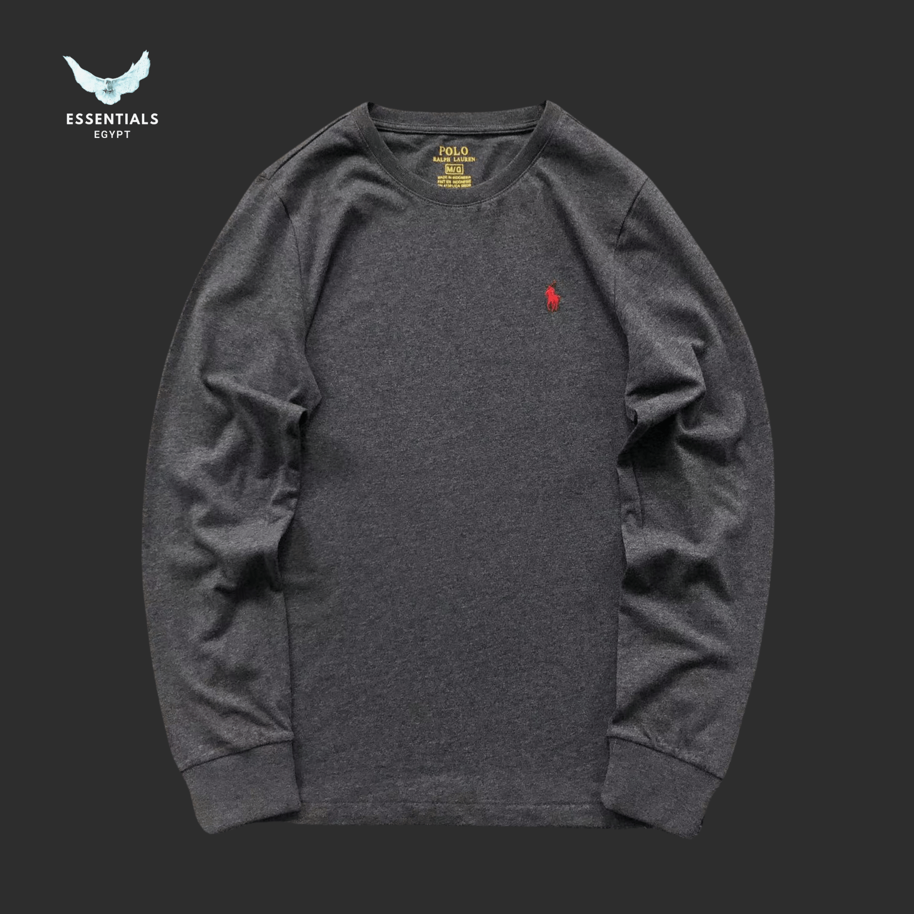 Ralph Lauren Long Sleeve – Essential (Red Pony) - ESSENTIALS EGYPT