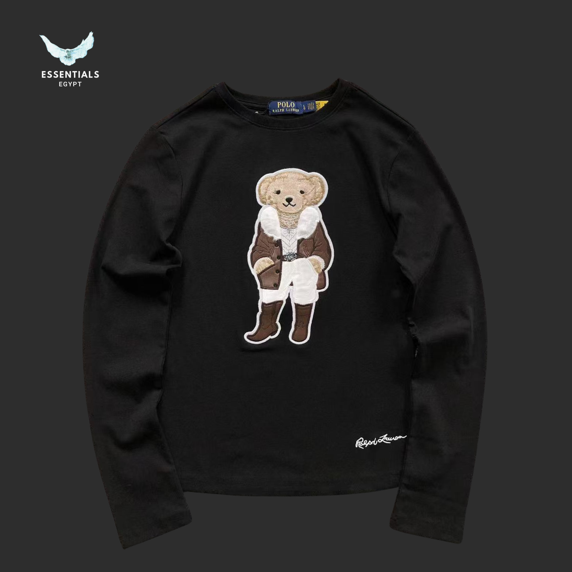 Ralph Lauren Polo Bear Sweatshirt – Crewneck Cotton