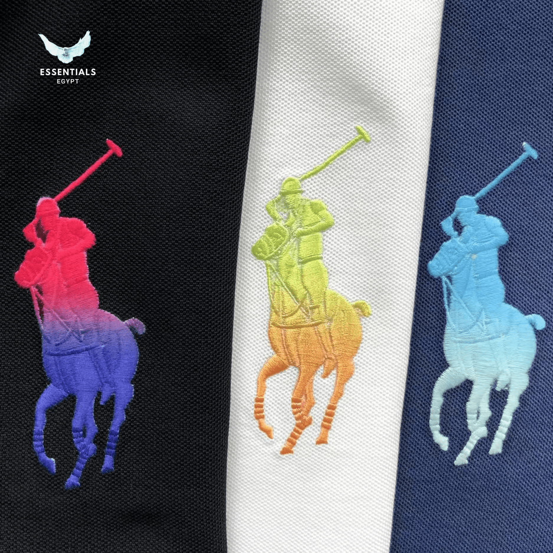 Ralph Lauren Polo – Two - Tone Pony Logo - ESSENTIALS EGYPT