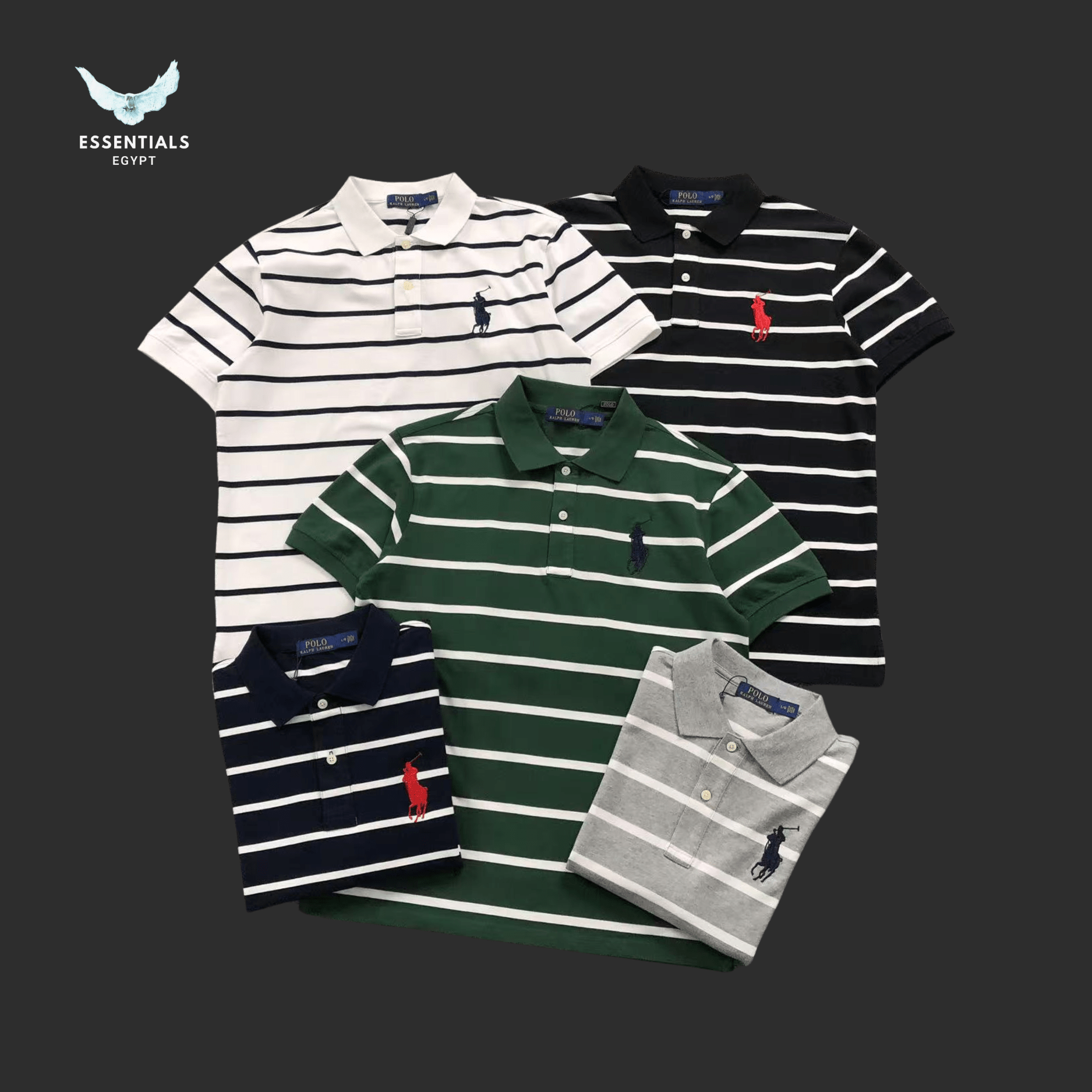 Ralph Lauren Polo – Multi Stripe Classic Fit - ESSENTIALS EGYPT
