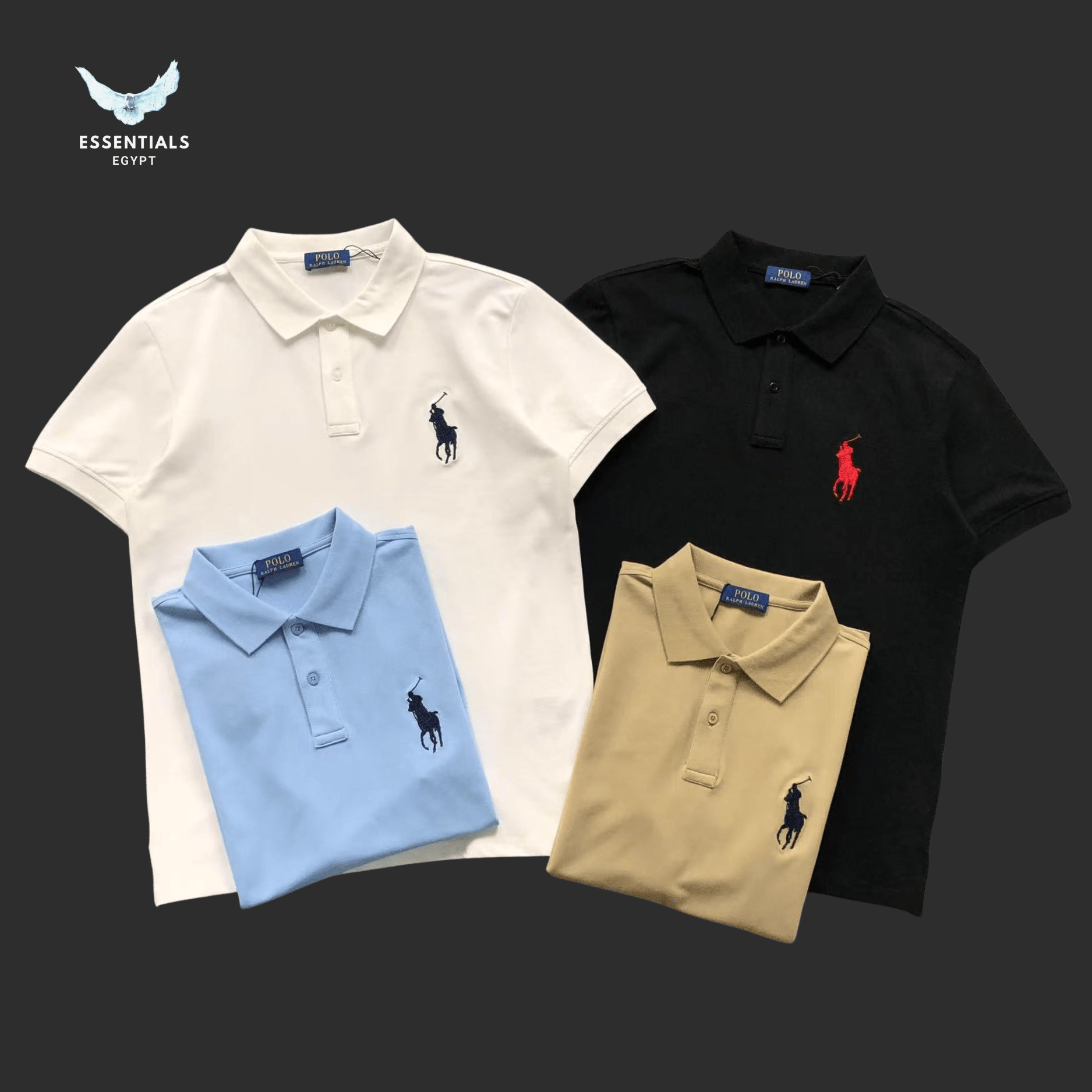 Ralph Lauren Polo – Soft - Tone Signature Drop - ESSENTIALS EGYPT