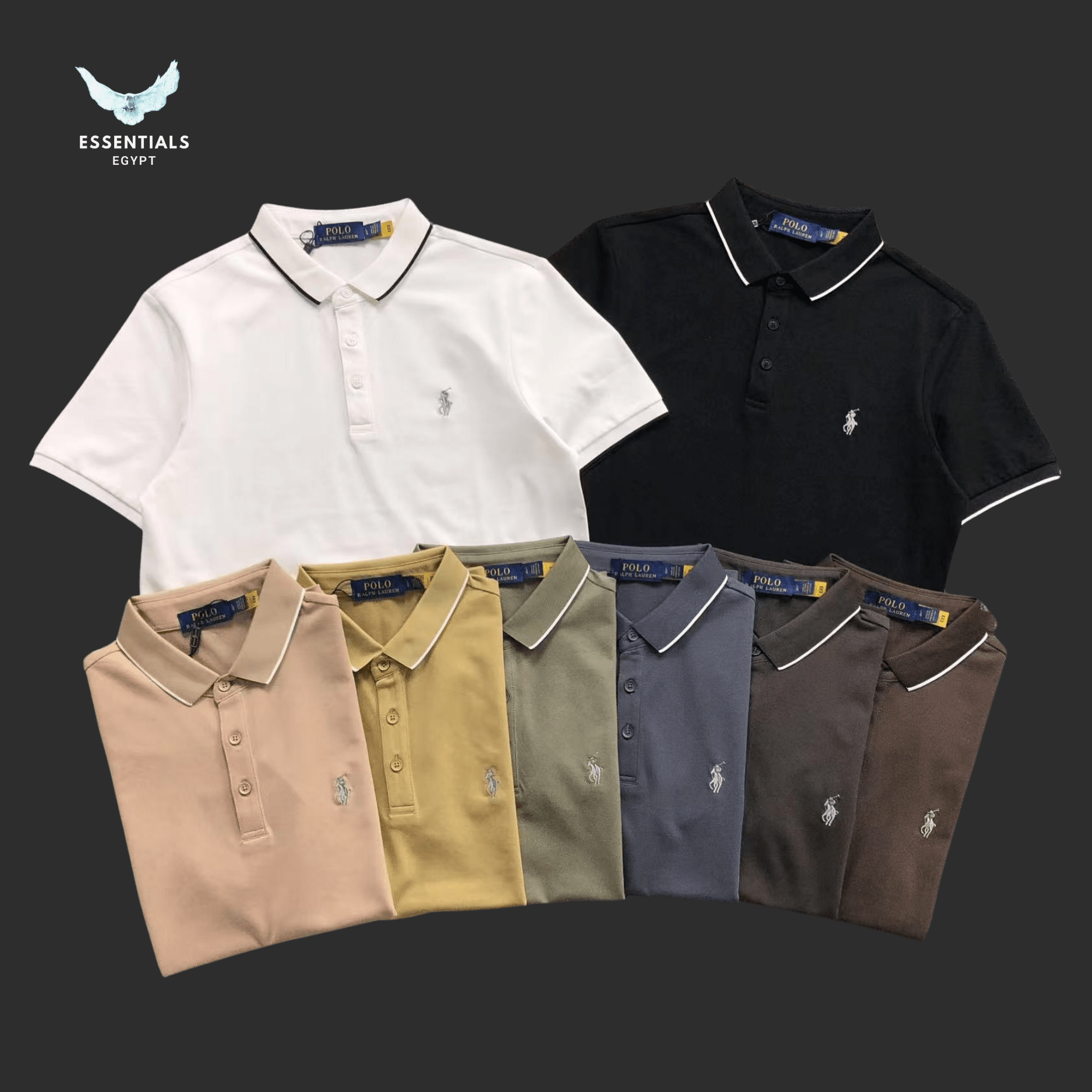 Ralph Lauren Polo – Soft Cotton Custom Fit - ESSENTIALS EGYPT