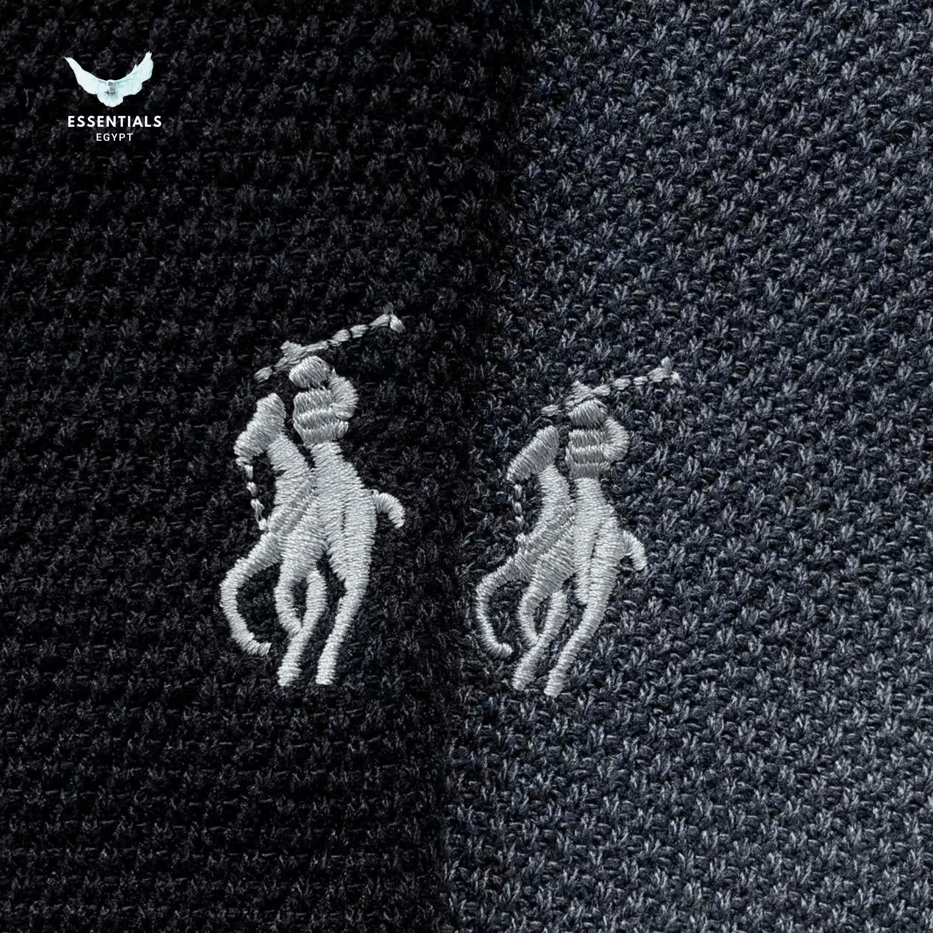 Ralph Lauren Knit Polo – Tonal Edition - ESSENTIALS EGYPT