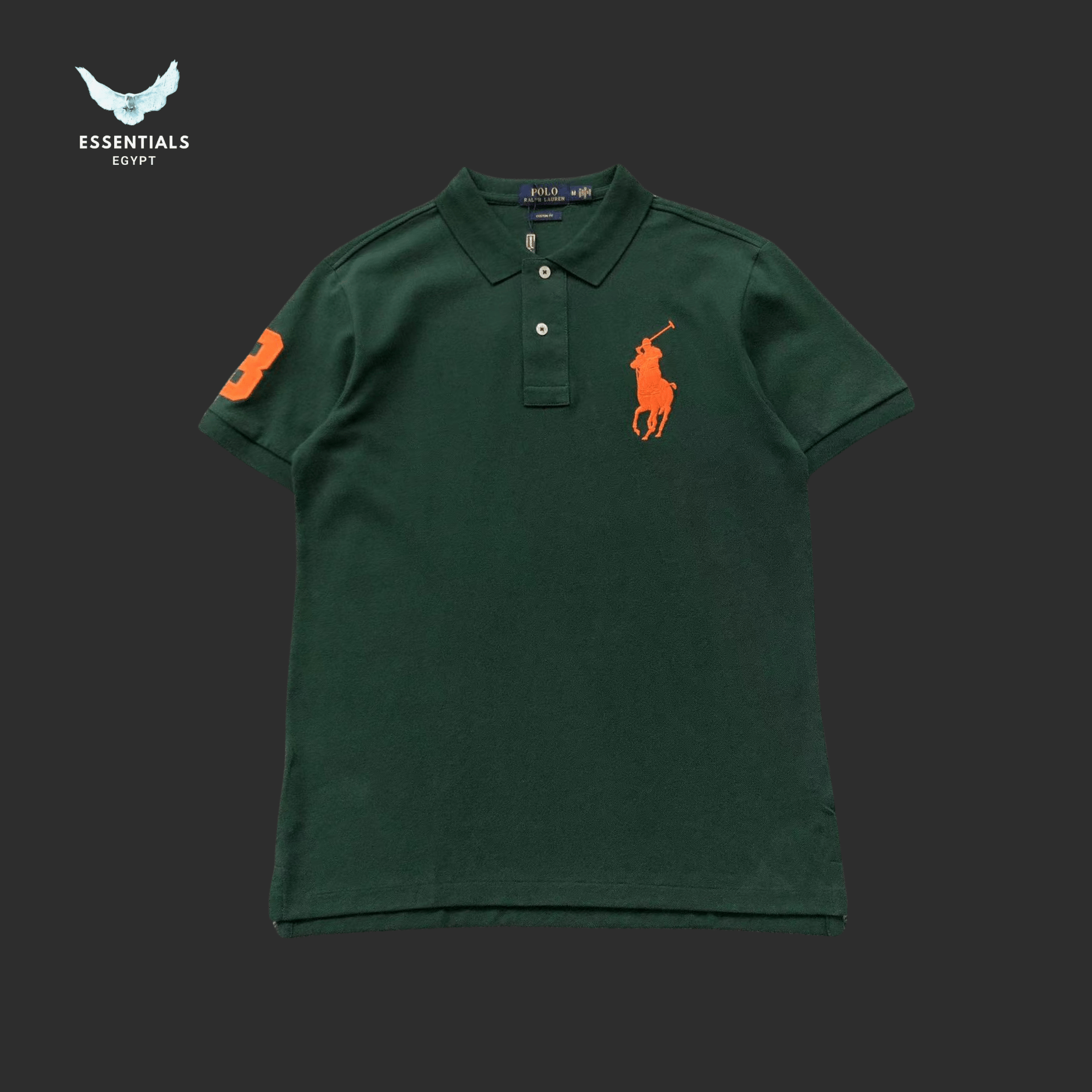 Ralph Lauren Custom Fit Polo Shirt - ESSENTIALS EGYPT