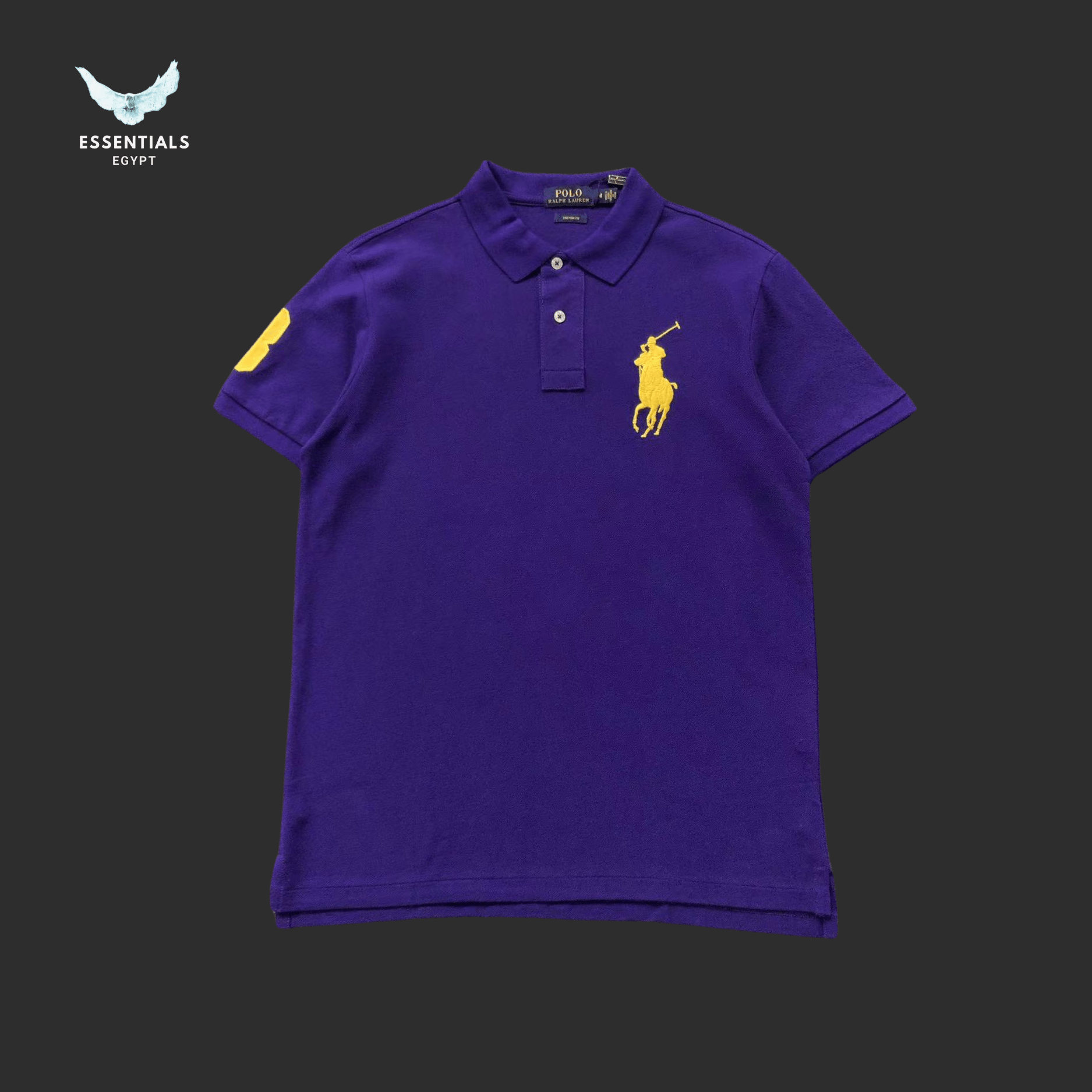 Ralph Lauren Custom Fit Polo Shirt - ESSENTIALS EGYPT