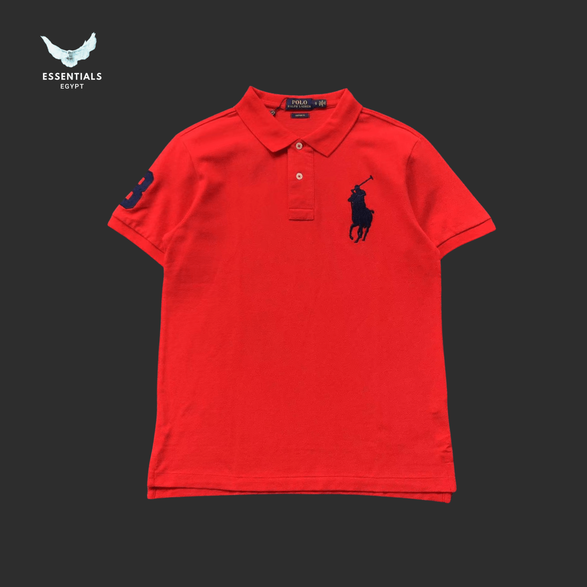 Ralph Lauren Custom Fit Polo Shirt - ESSENTIALS EGYPT