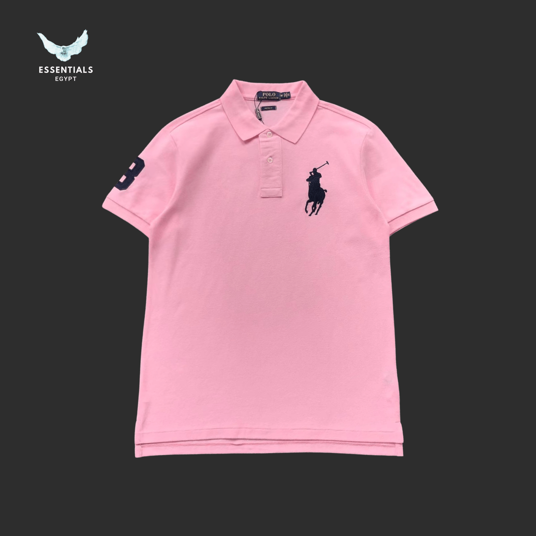 Ralph Lauren Custom Fit Polo Shirt - ESSENTIALS EGYPT
