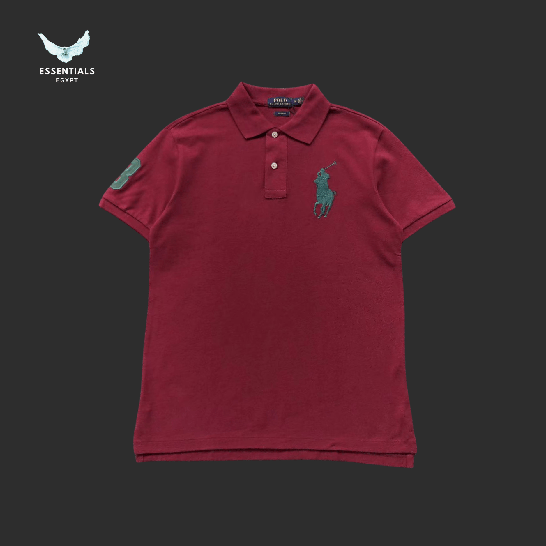 Ralph Lauren Custom Fit Polo Shirt - ESSENTIALS EGYPT