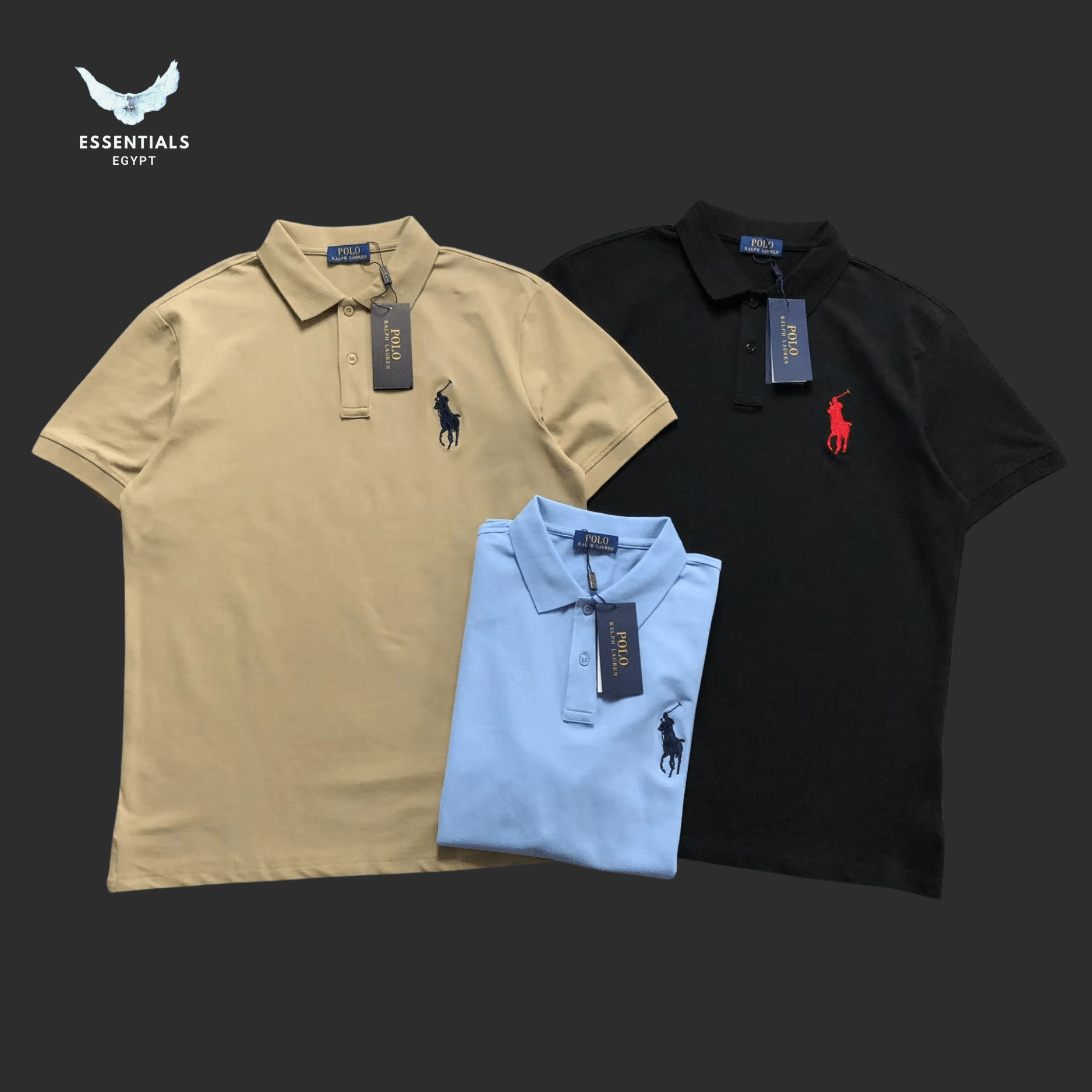 Ralph Lauren Polo – Oversized Pony Logo Drop - ESSENTIALS EGYPT