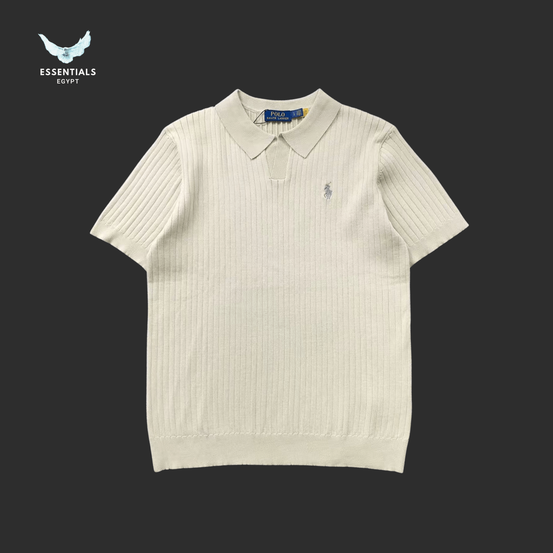 Ralph Lauren Polo – Ribbed Button Shirt - ESSENTIALS EGYPT