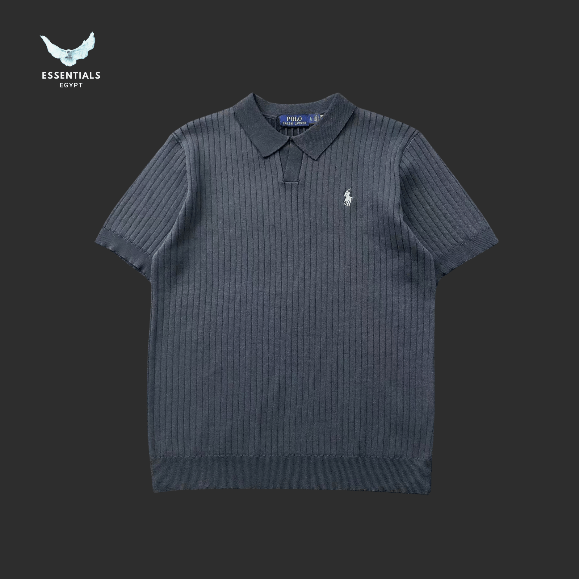 Ralph Lauren Polo – Ribbed Button Shirt - ESSENTIALS EGYPT