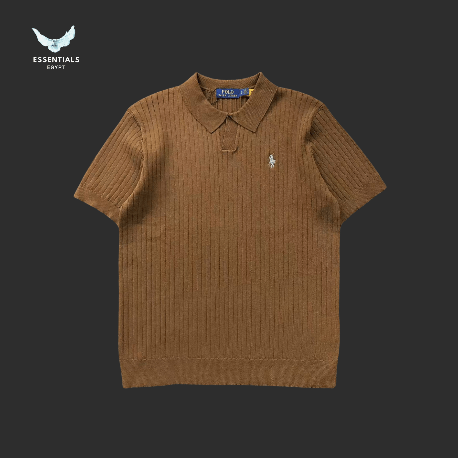Ralph Lauren Polo – Ribbed Button Shirt - ESSENTIALS EGYPT