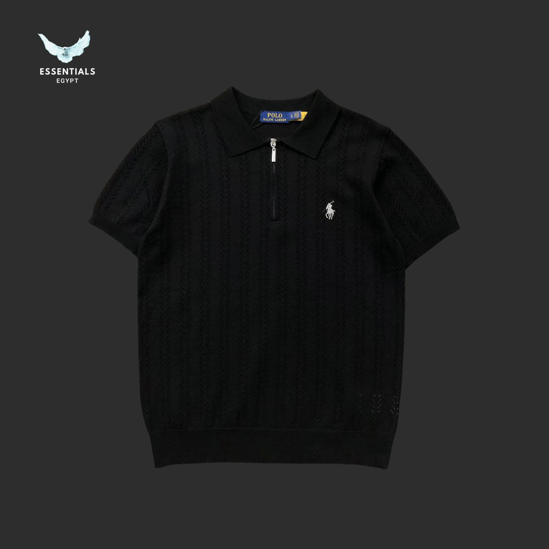 Ralph Lauren Polo – Textured Edition (Beige, Navy, Black) - ESSENTIALS EGYPT