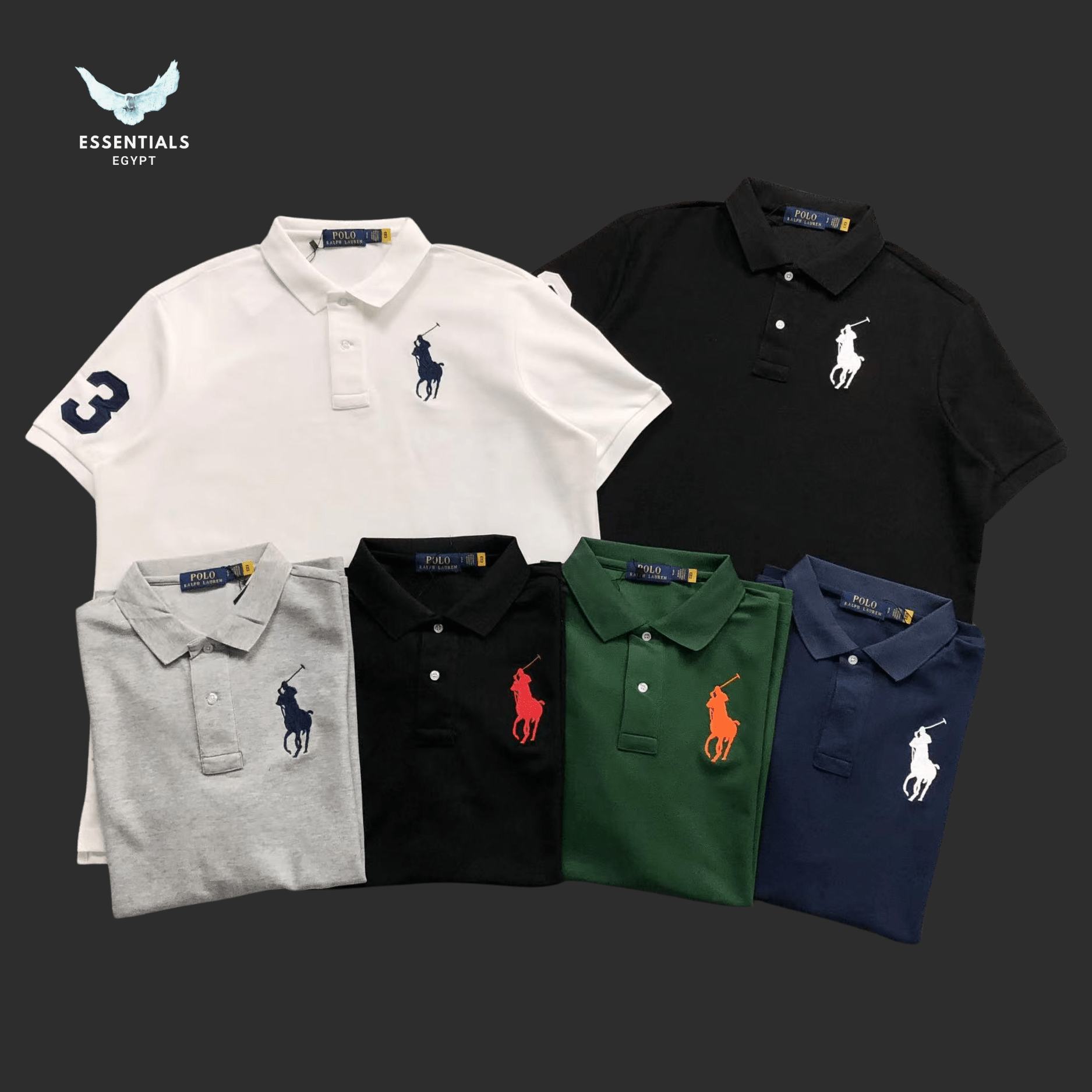 Ralph Lauren Polo Shirt – Custom Slim Fit - ESSENTIALS EGYPT