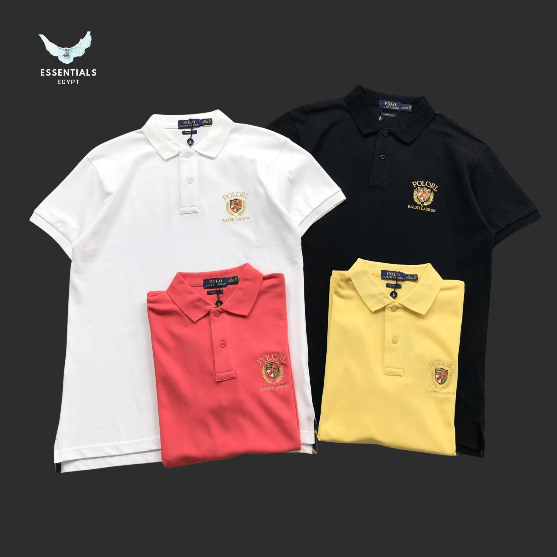 Ralph Lauren Polo Shirt – Crest Logo Edition - ESSENTIALS EGYPT