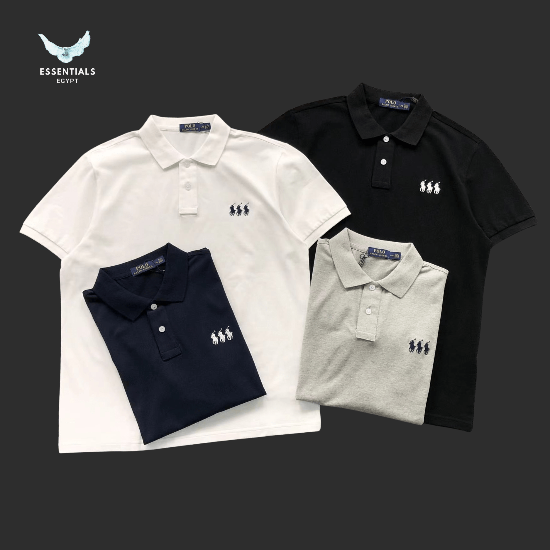 Ralph Lauren Polo – Triple Stitch Logo Edition - ESSENTIALS EGYPT