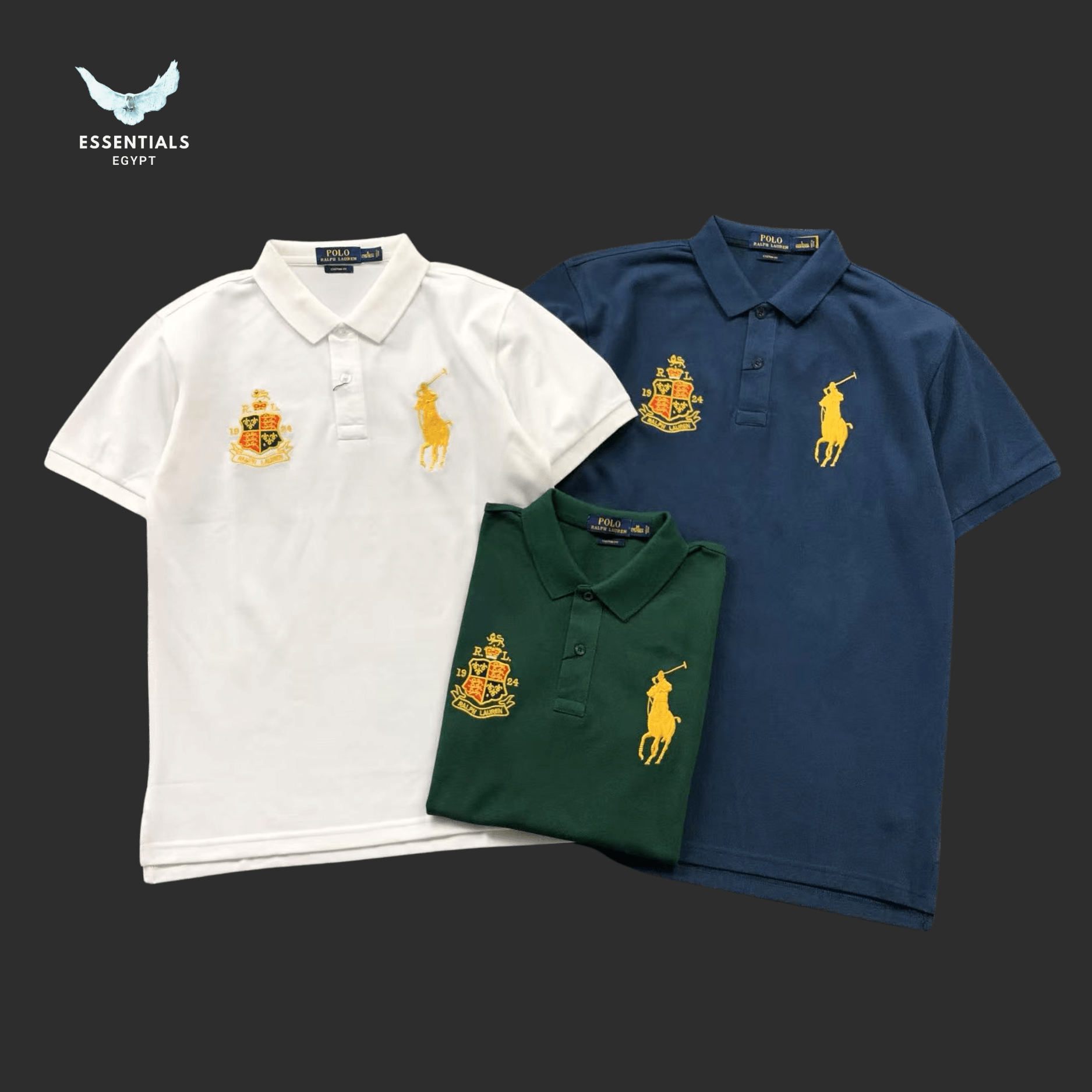 Ralph Lauren Polo – Crest & Pony Dual Logo - ESSENTIALS EGYPT