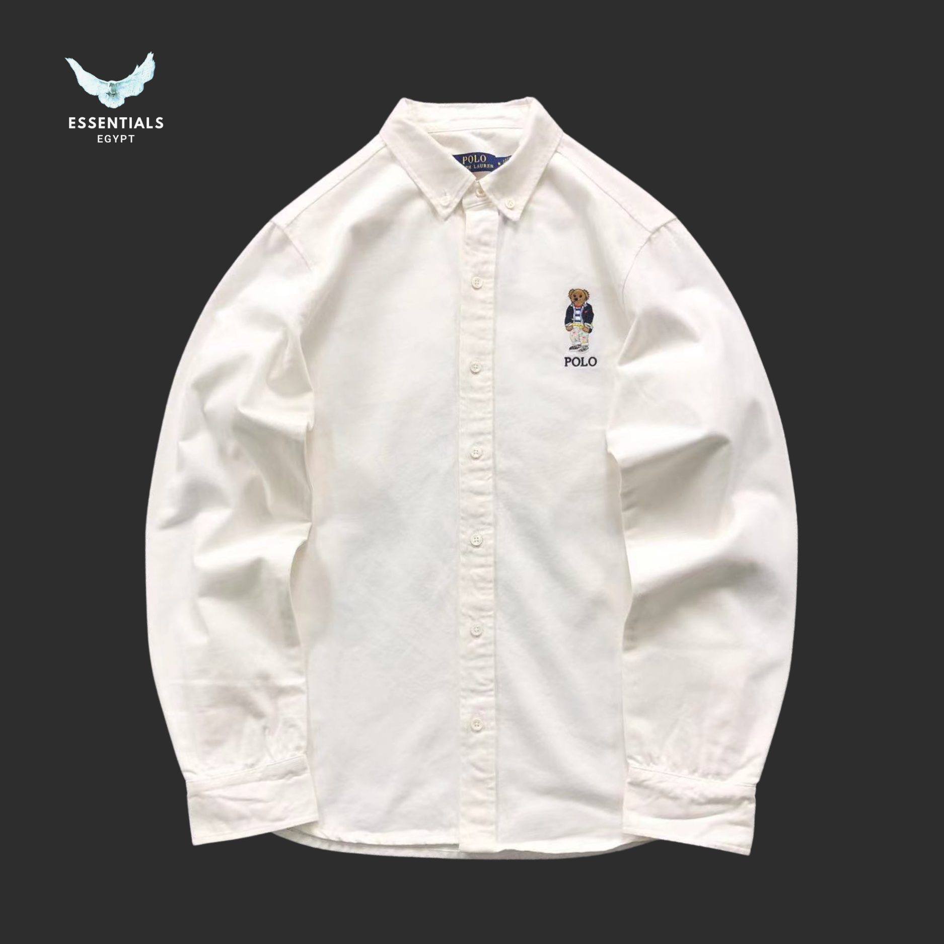 Ralph Lauren Shirt – Bear Embroidery Pack - ESSENTIALS EGYPT