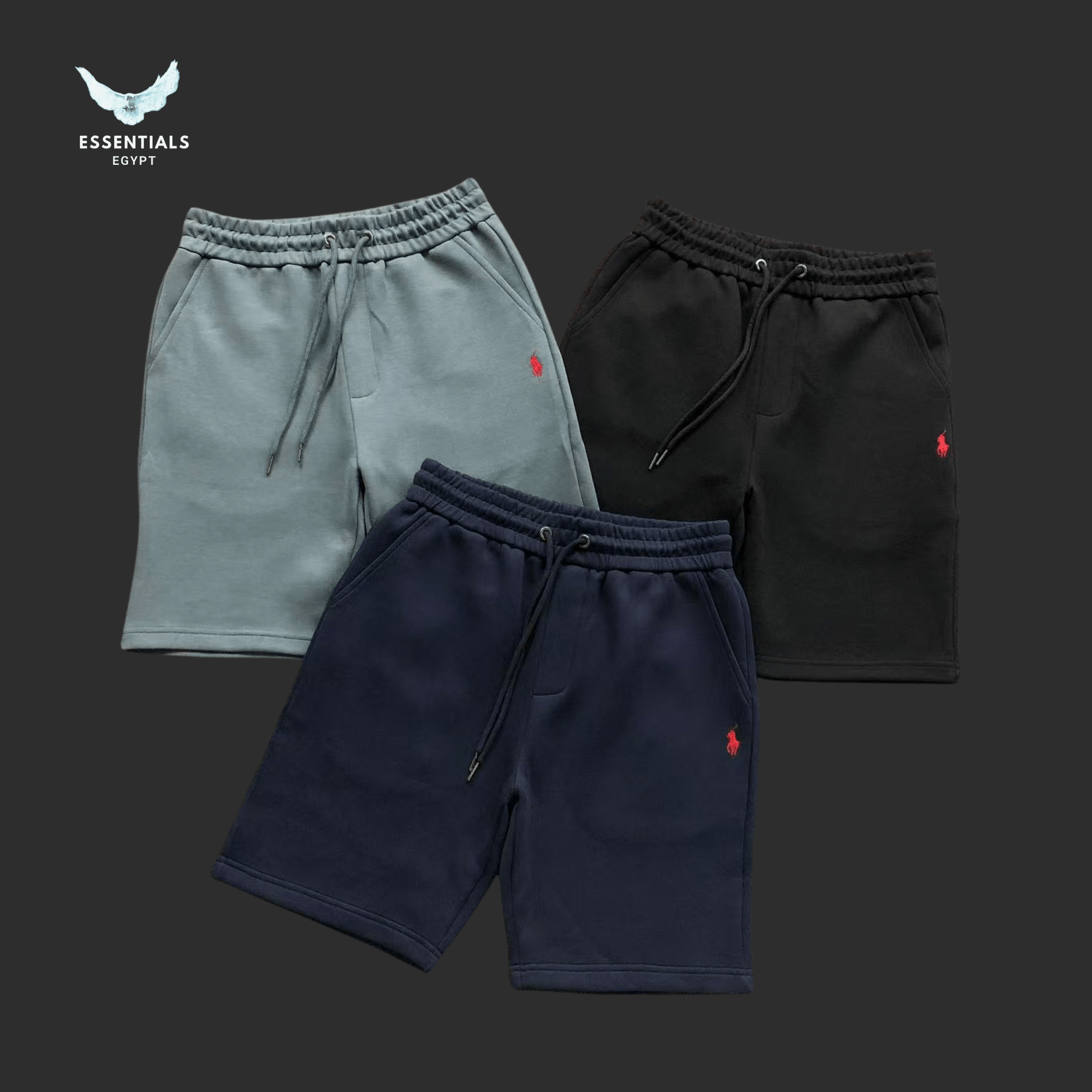 Ralph Lauren Shorts – Cotton Fleece - ESSENTIALS EGYPT