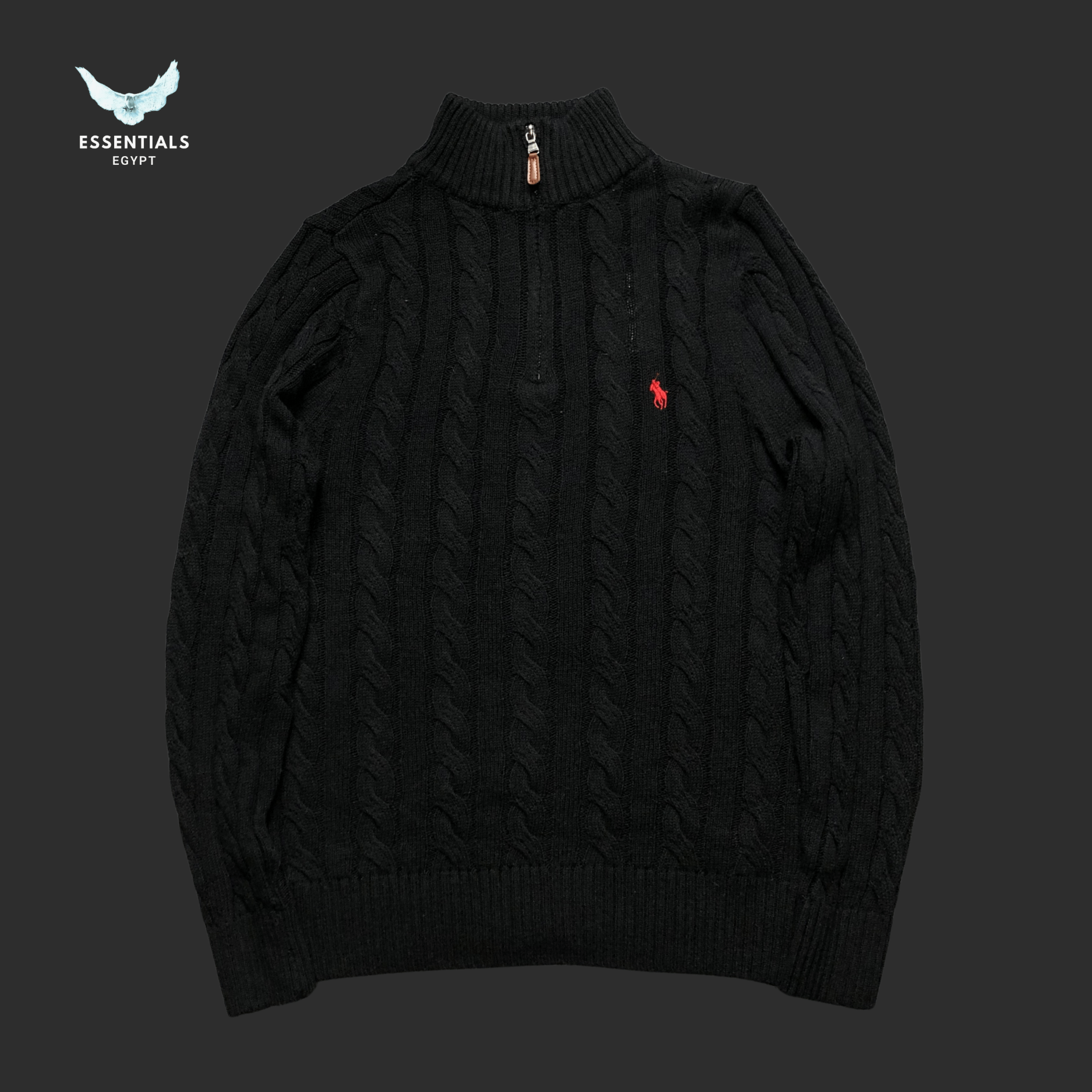 Ralph Lauren Wool - Cotton Crewneck Sweater - ESSENTIALS EGYPT