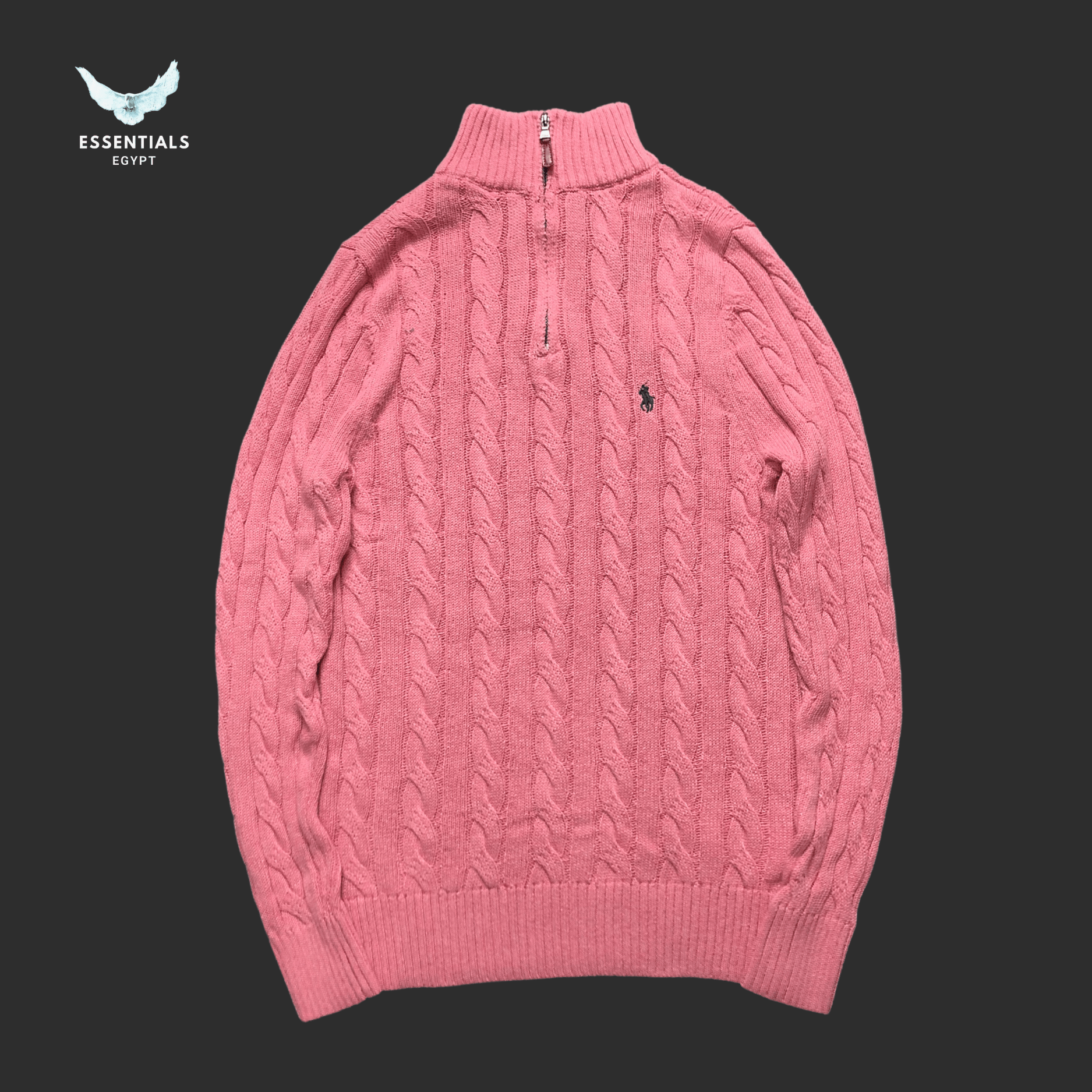 Ralph Lauren Wool - Cotton Crewneck Sweater - ESSENTIALS EGYPT