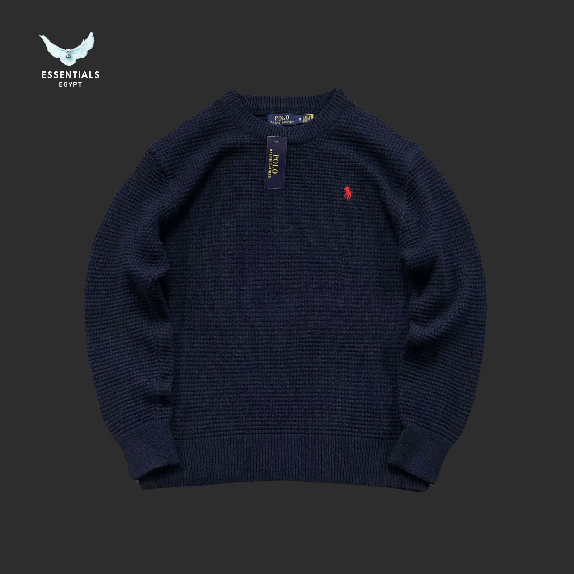 Ralph Lauren Cotton Crewneck Sweater - ESSENTIALS EGYPT