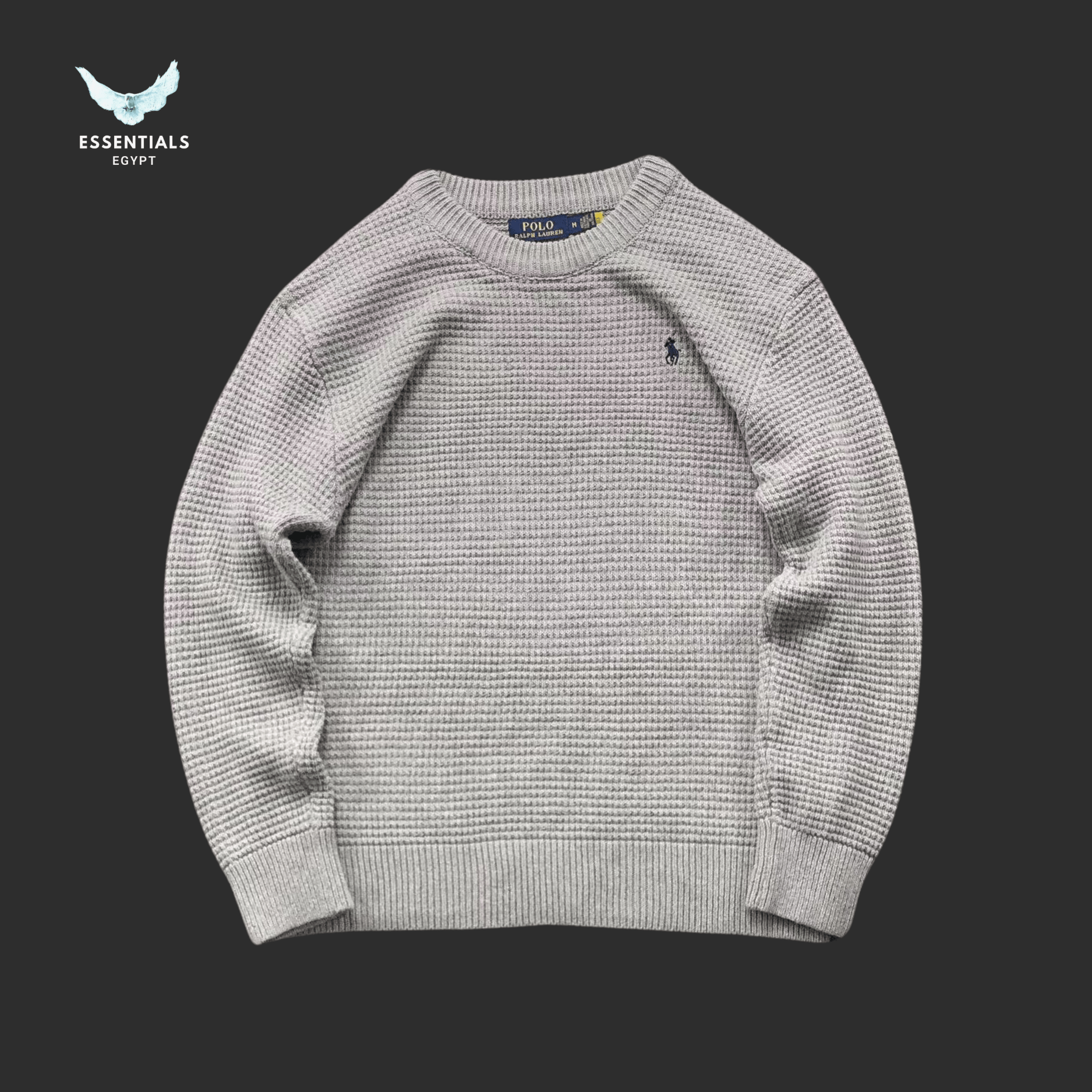 Ralph Lauren Cotton Crewneck Sweater - ESSENTIALS EGYPT