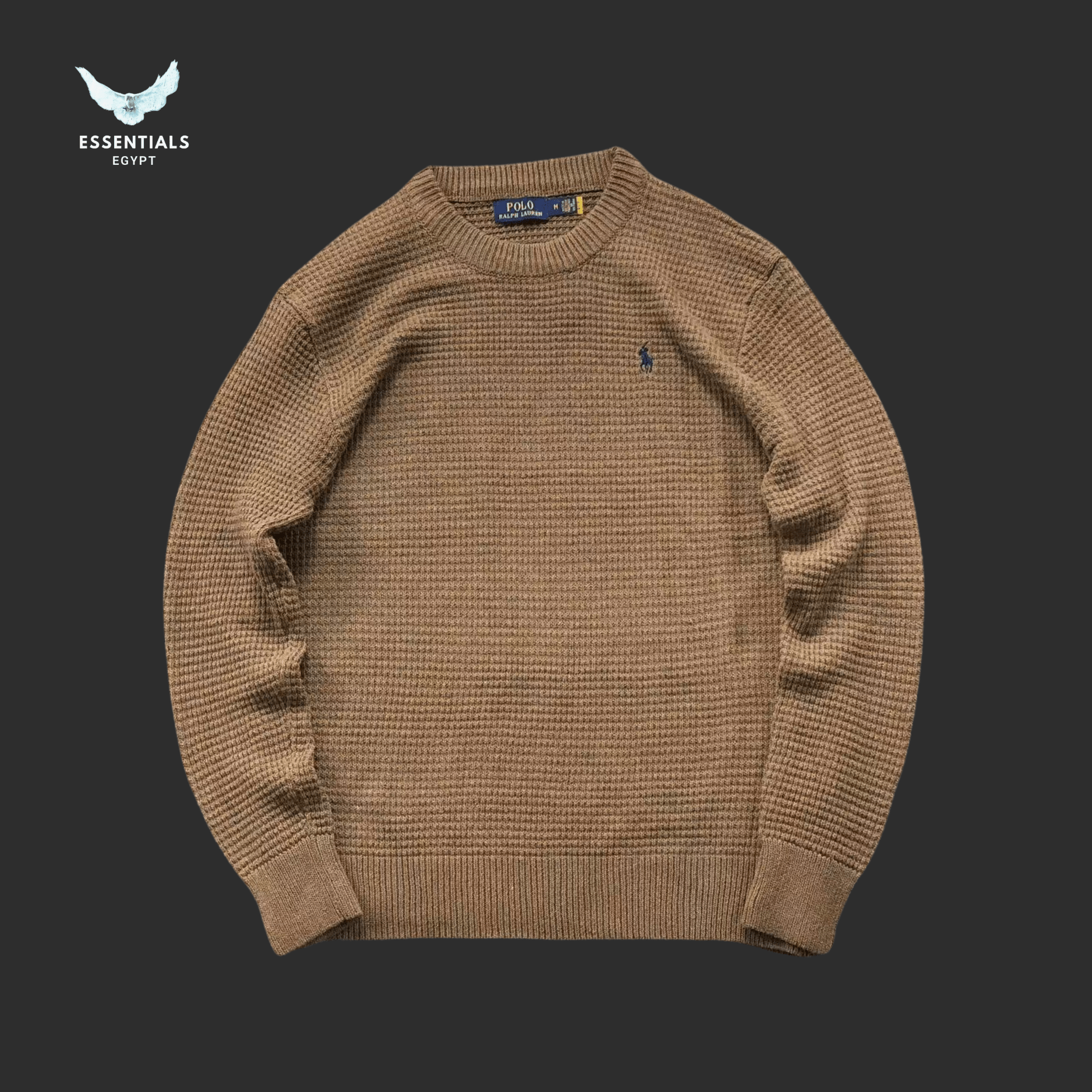 Ralph Lauren Cotton Crewneck Sweater - ESSENTIALS EGYPT